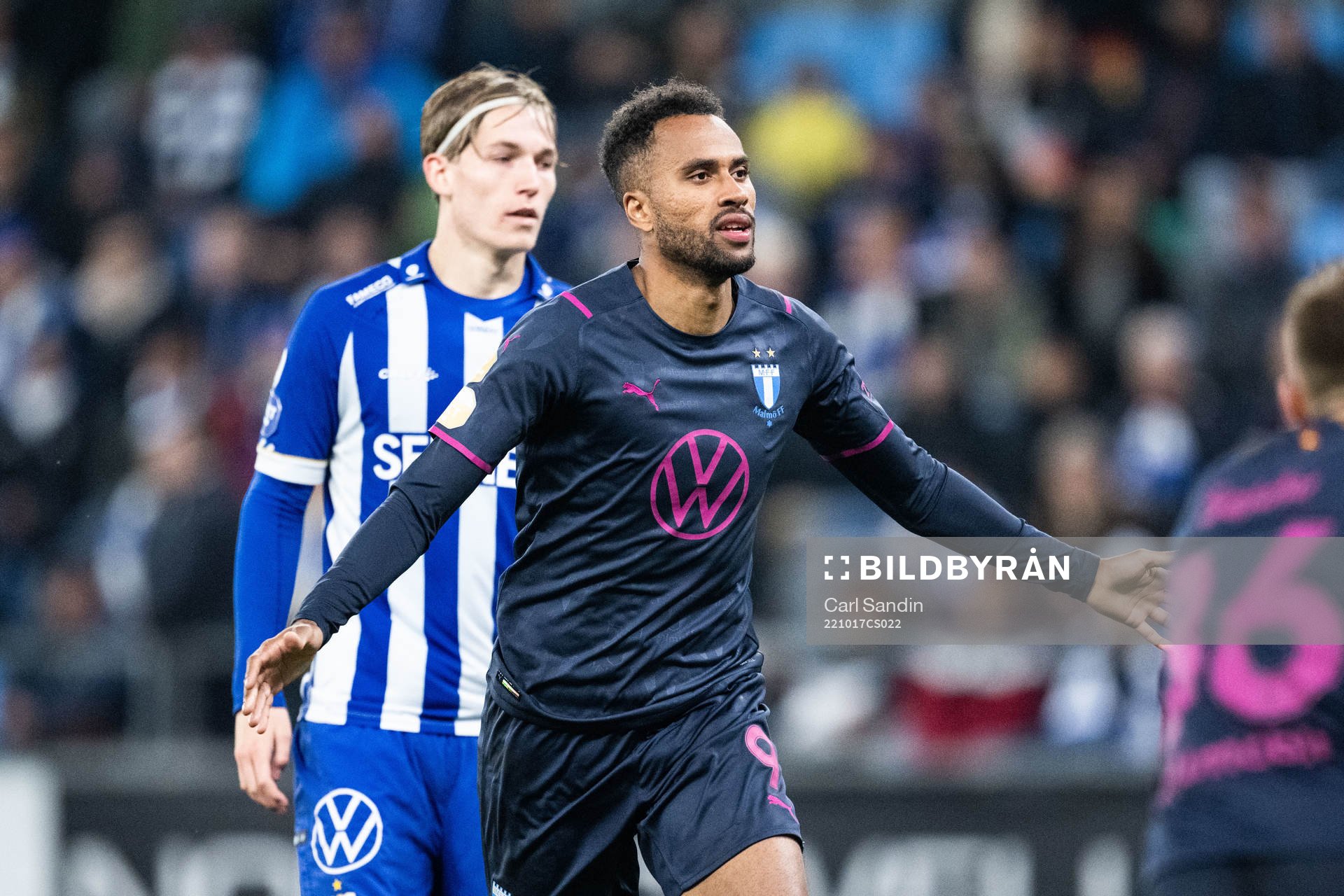 Malmö FFs Isaac Kiese Thelin jublar