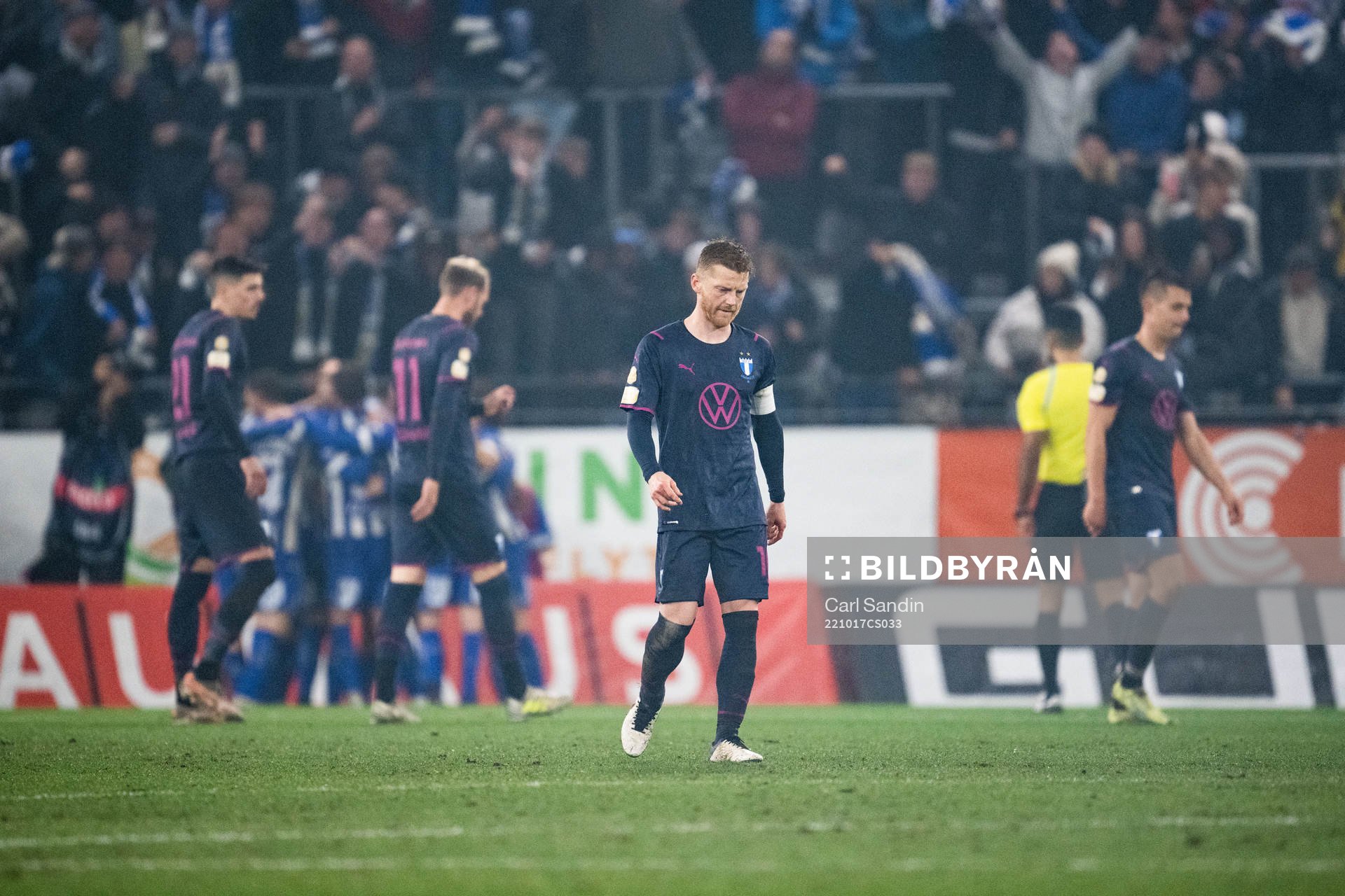Malmö FFs Anders Christiansen deppar