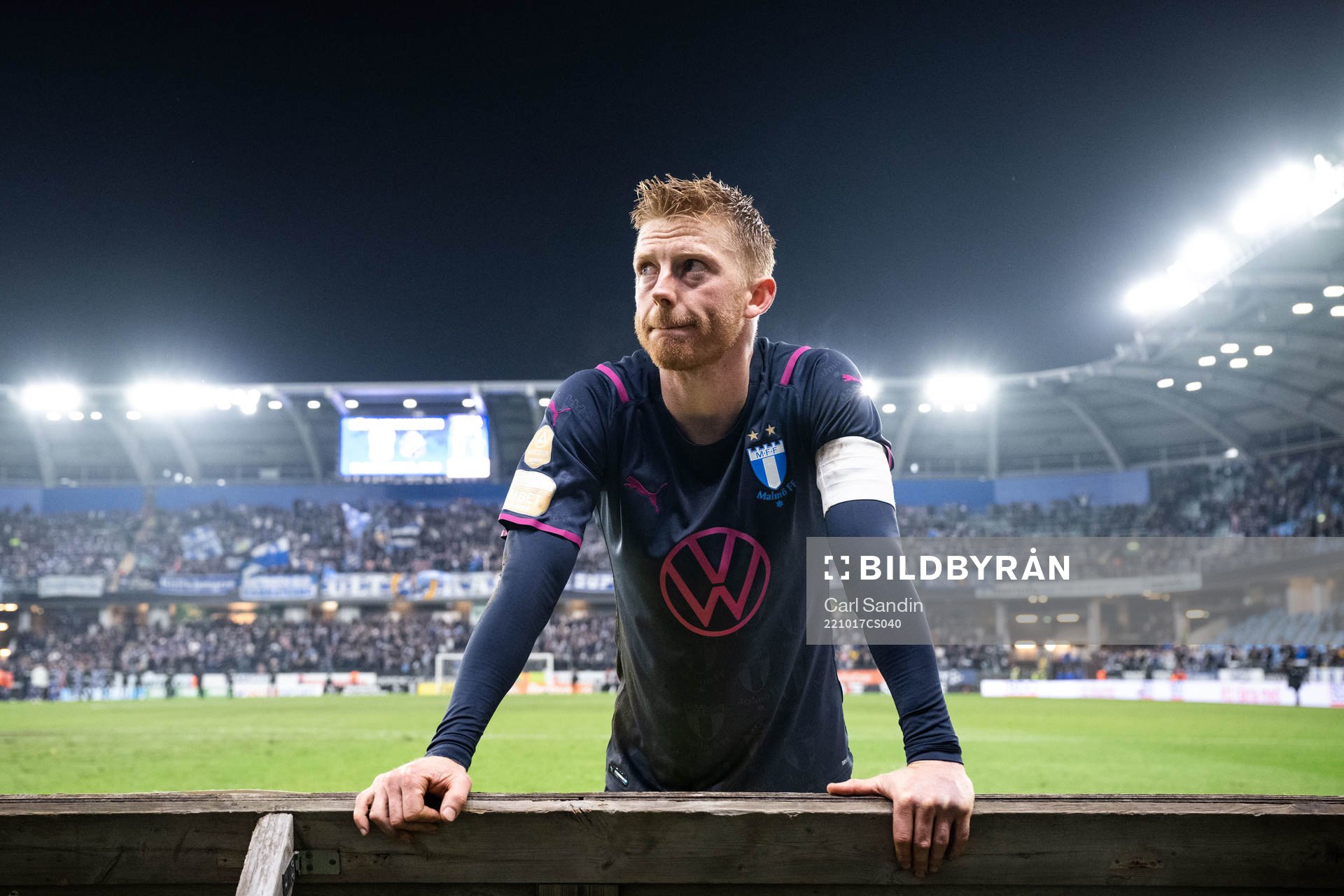 Malmö FFs Anders Christiansen deppar