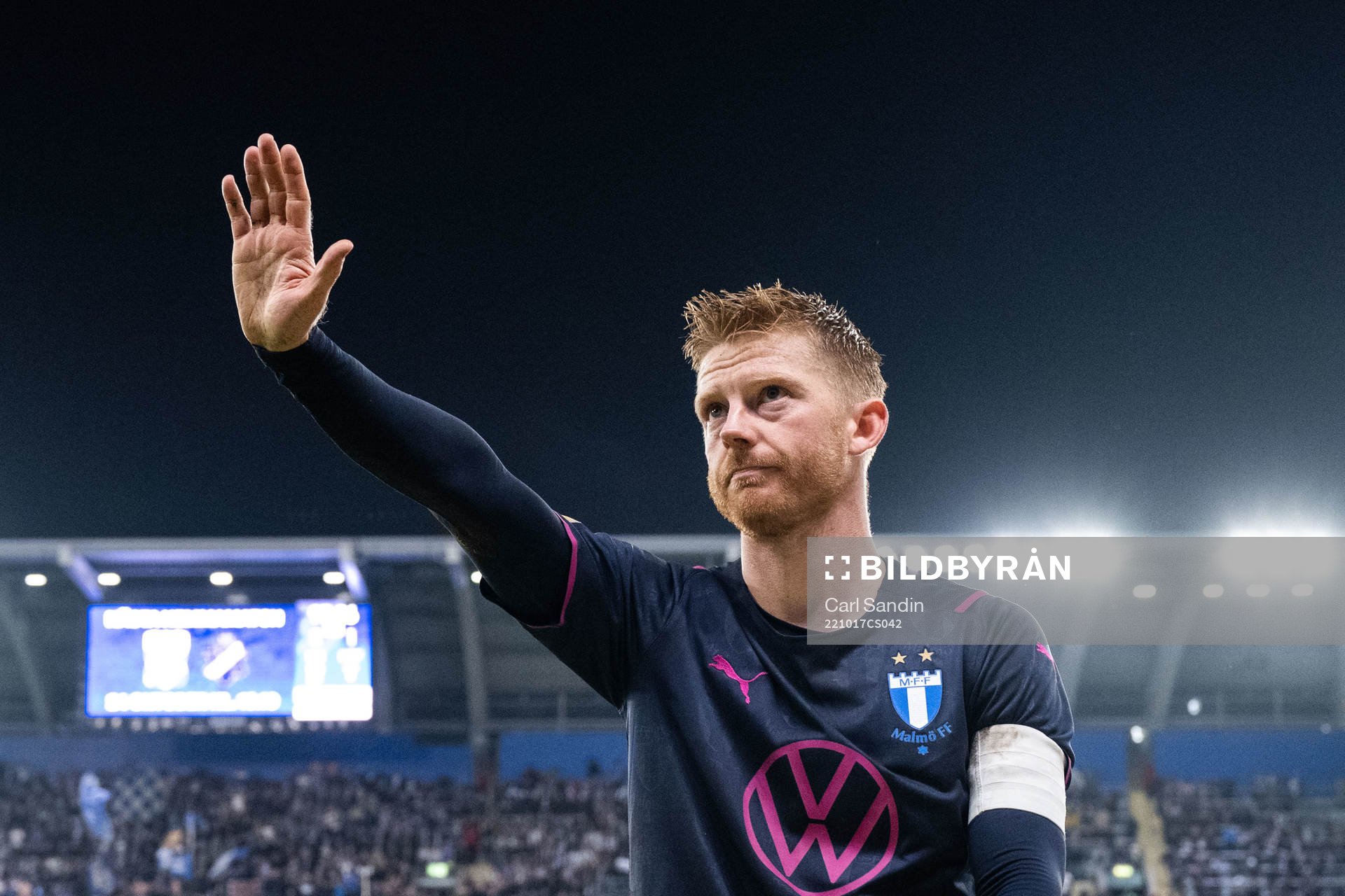 Malmö FFs Anders Christiansen deppar
