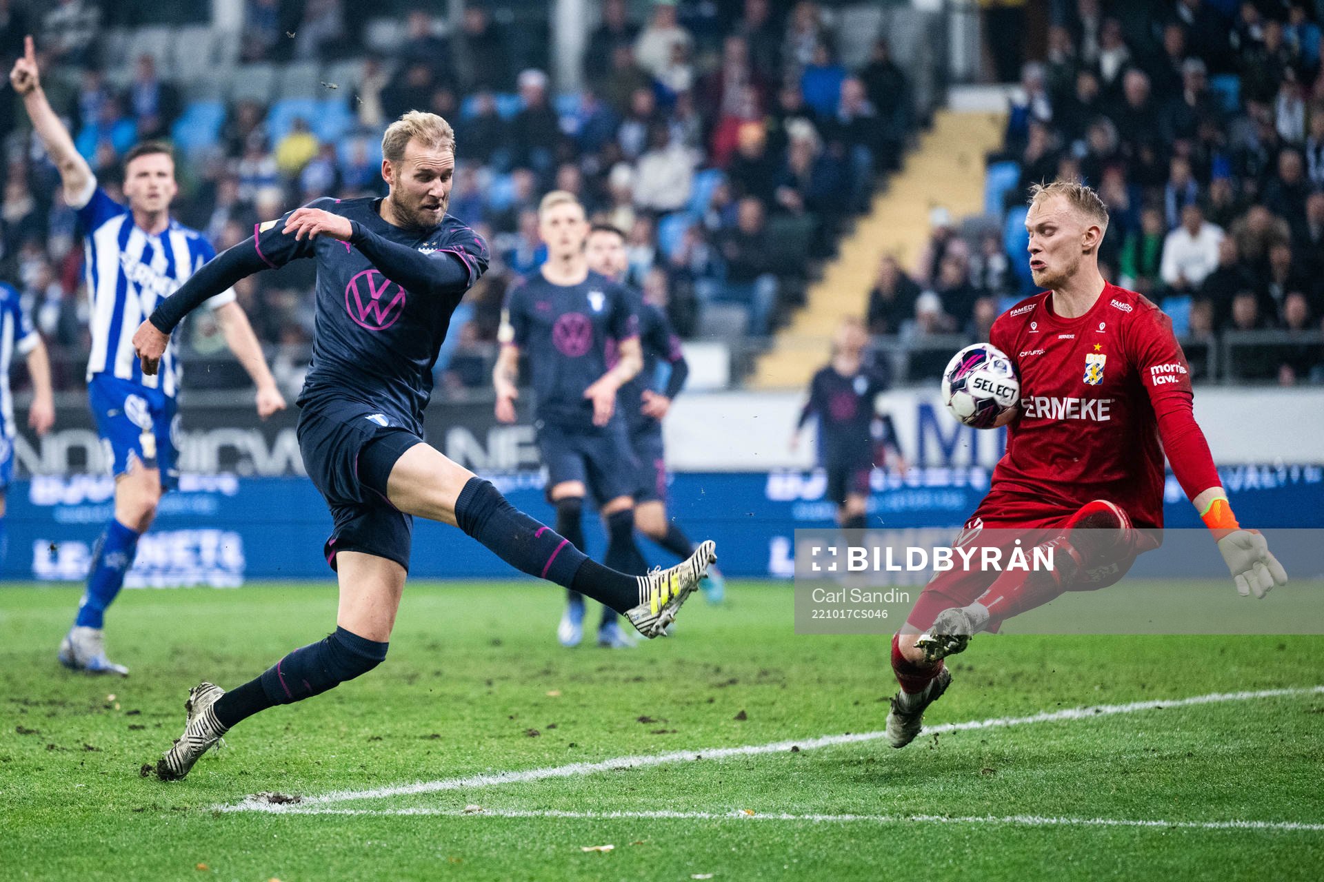 Malmö FFs Ola Toivonen och IFK Göteborgs Pontus Dahlberg