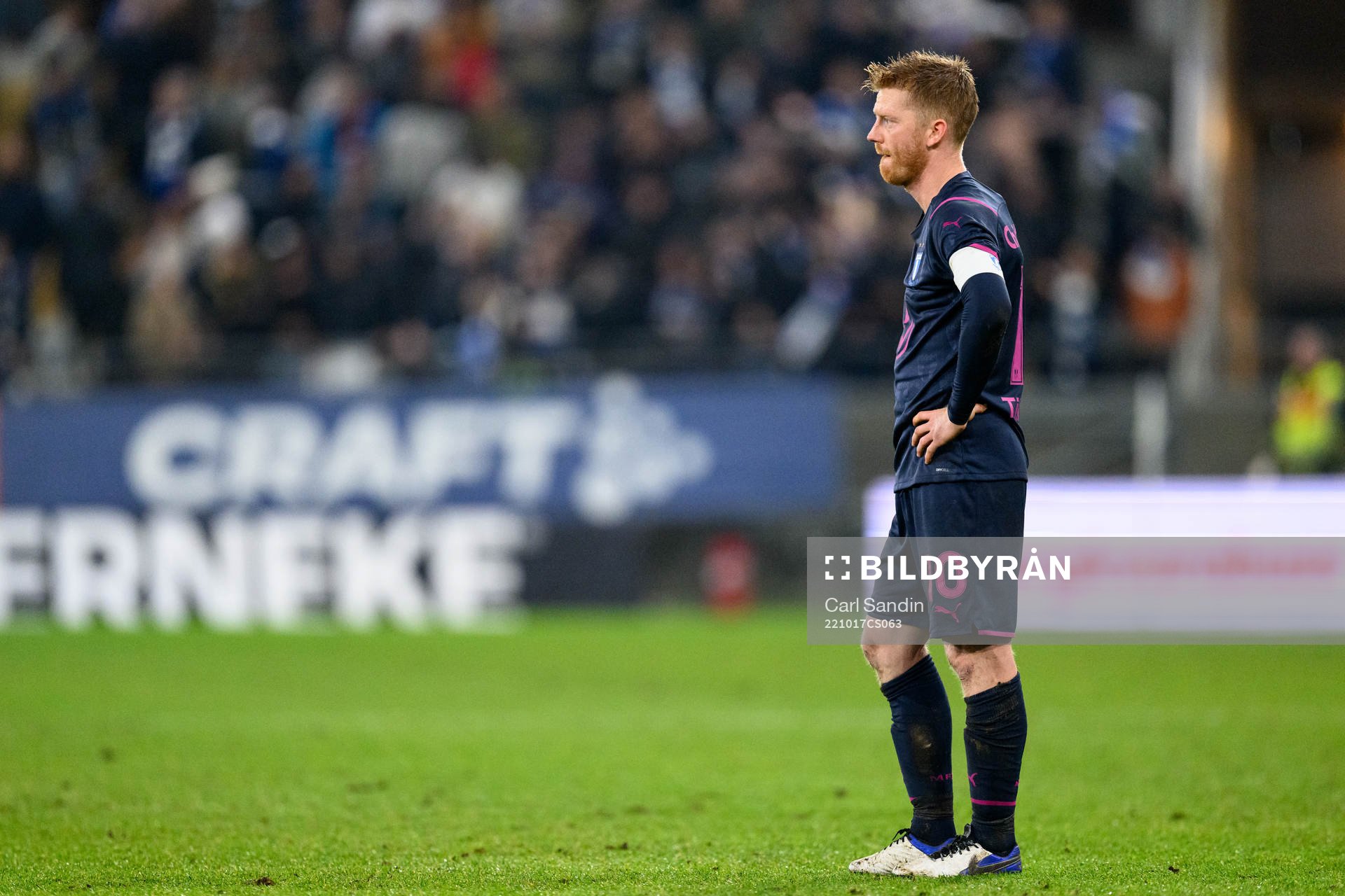 Malmö FFs Anders Christiansen deppar