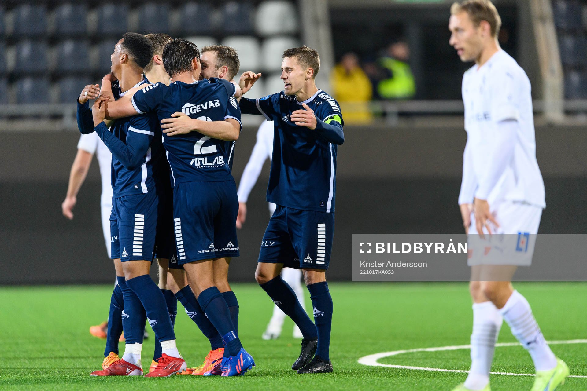 Utsiktens spelare jublar