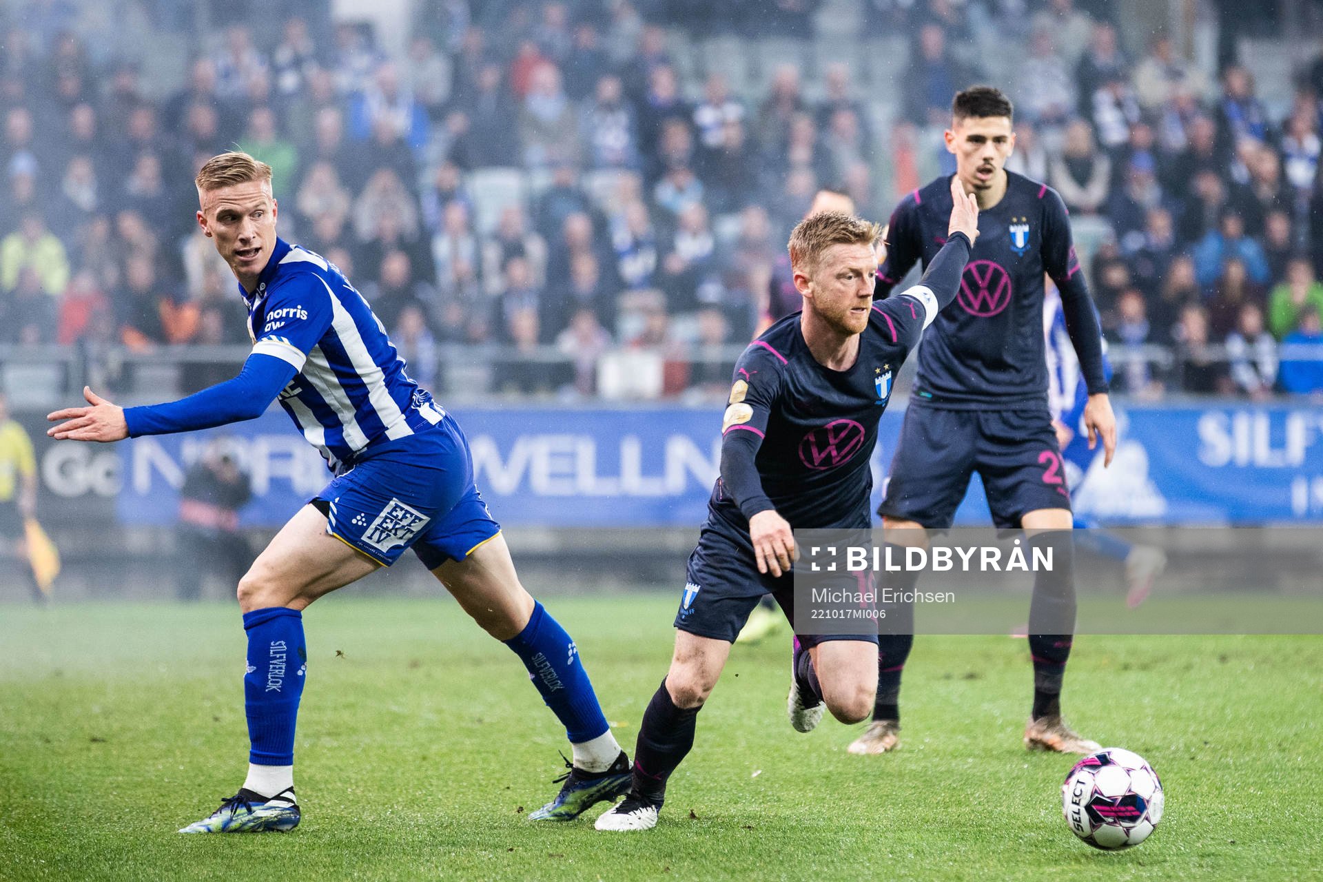 IFK Göteborgs Oscar Wendt och Malmö FFs Anders