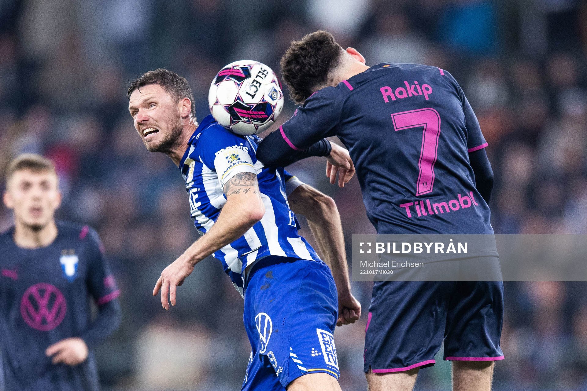 IFK Göteborgs Marcus Berg och Malmö FFs Erdal Rakip