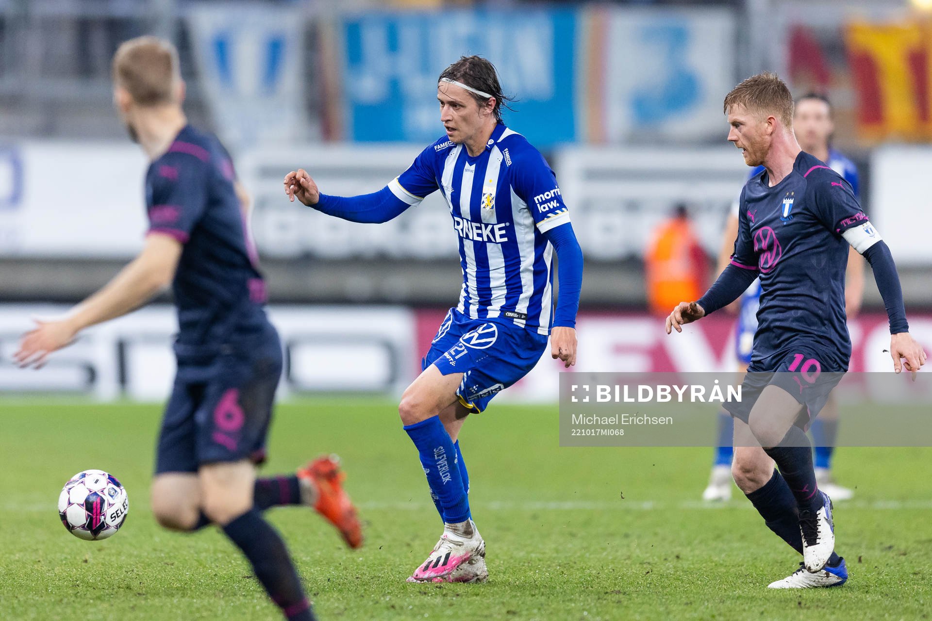IFK Göteborgs Simon Thern och Malmö FFs Anders