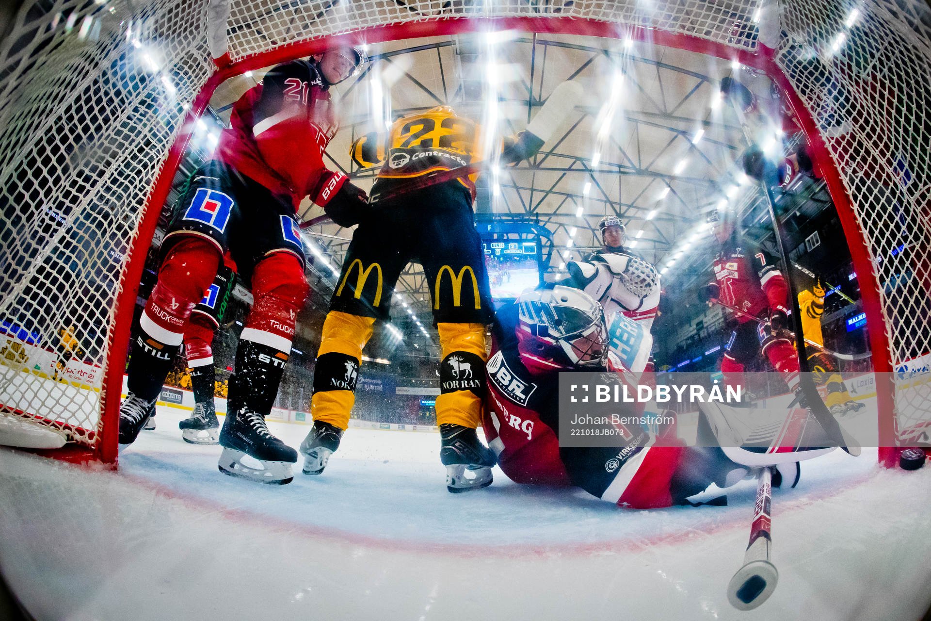 Skellefteås Jonathan Johnson gör 2-2 på Örebros