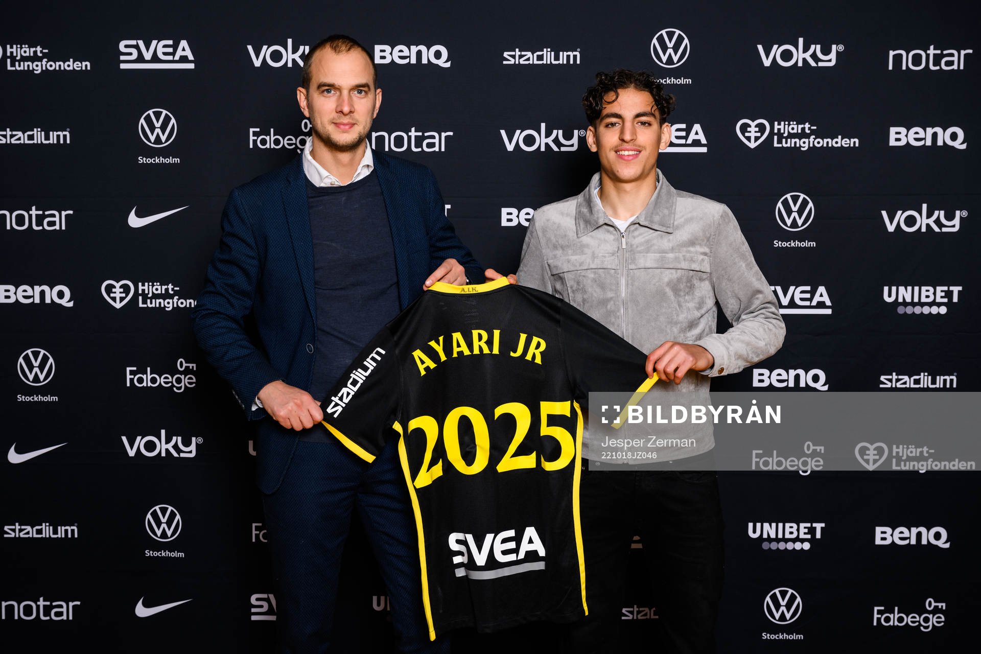 s sportchef Henrik Jurelius och Taha Ayari