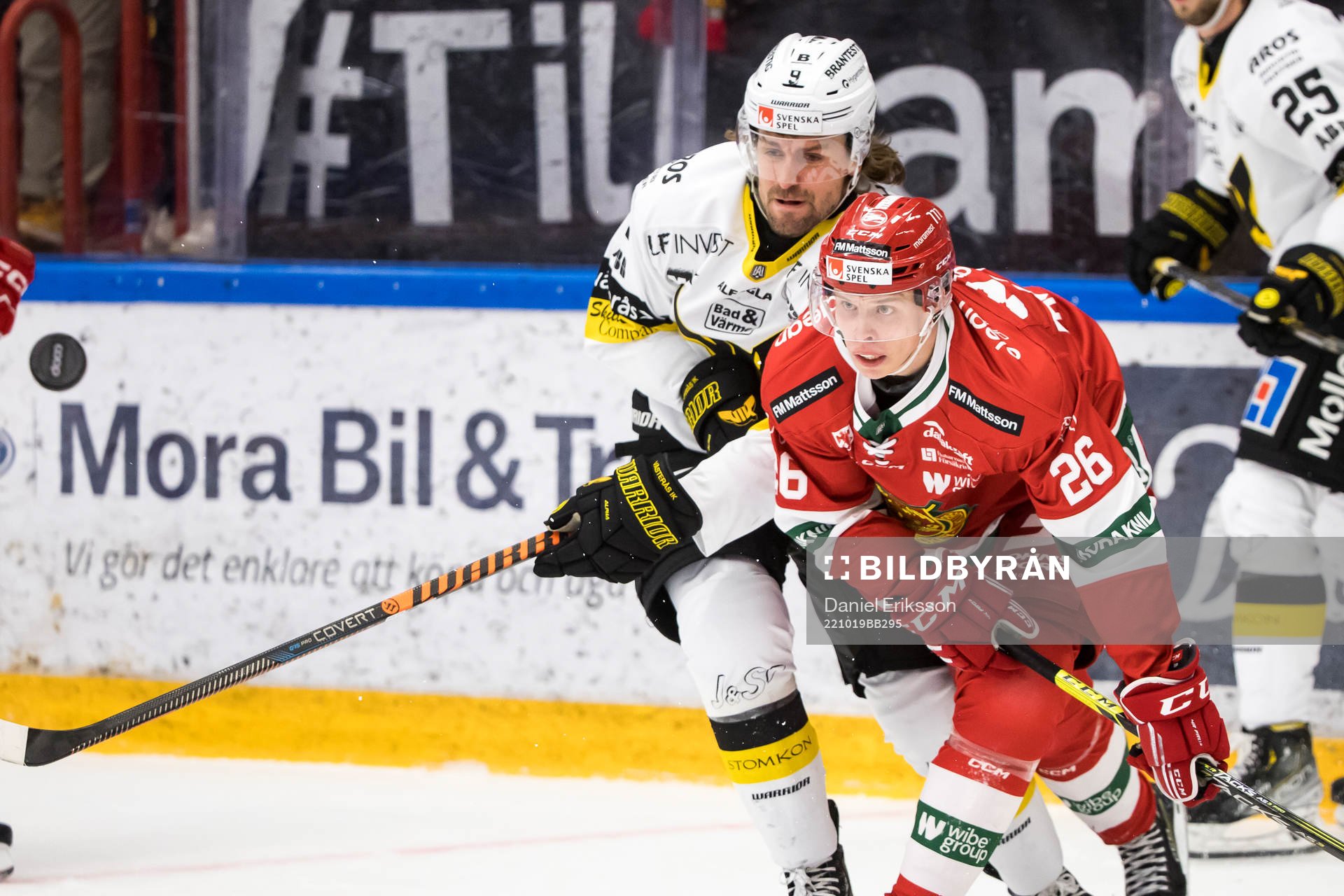 Västeråss Mikael Frycklund och Moras Isac Heens