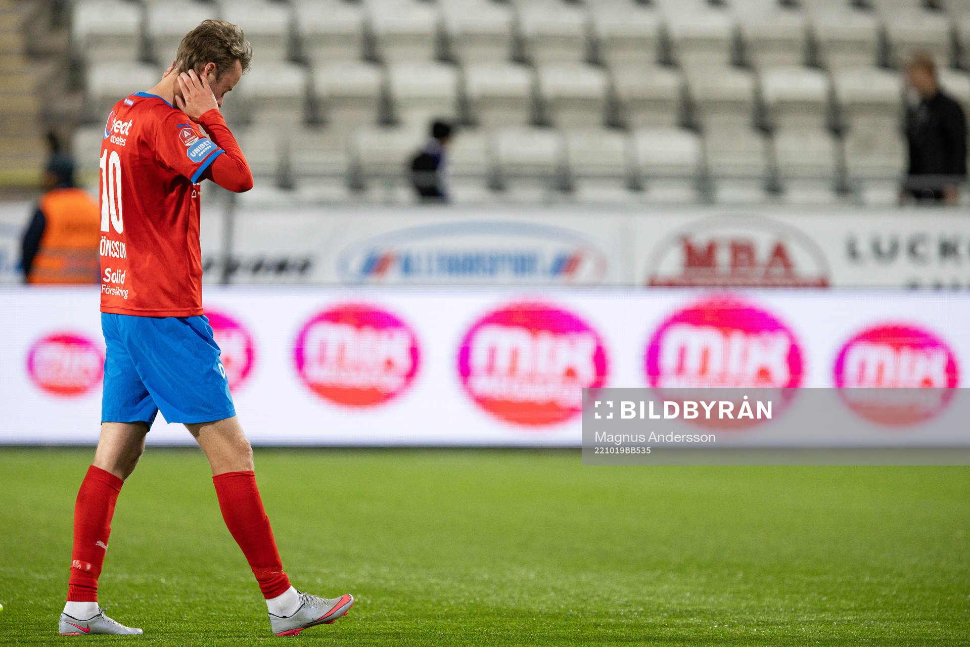 Helsingborgs Rasmus Jönsson deppar