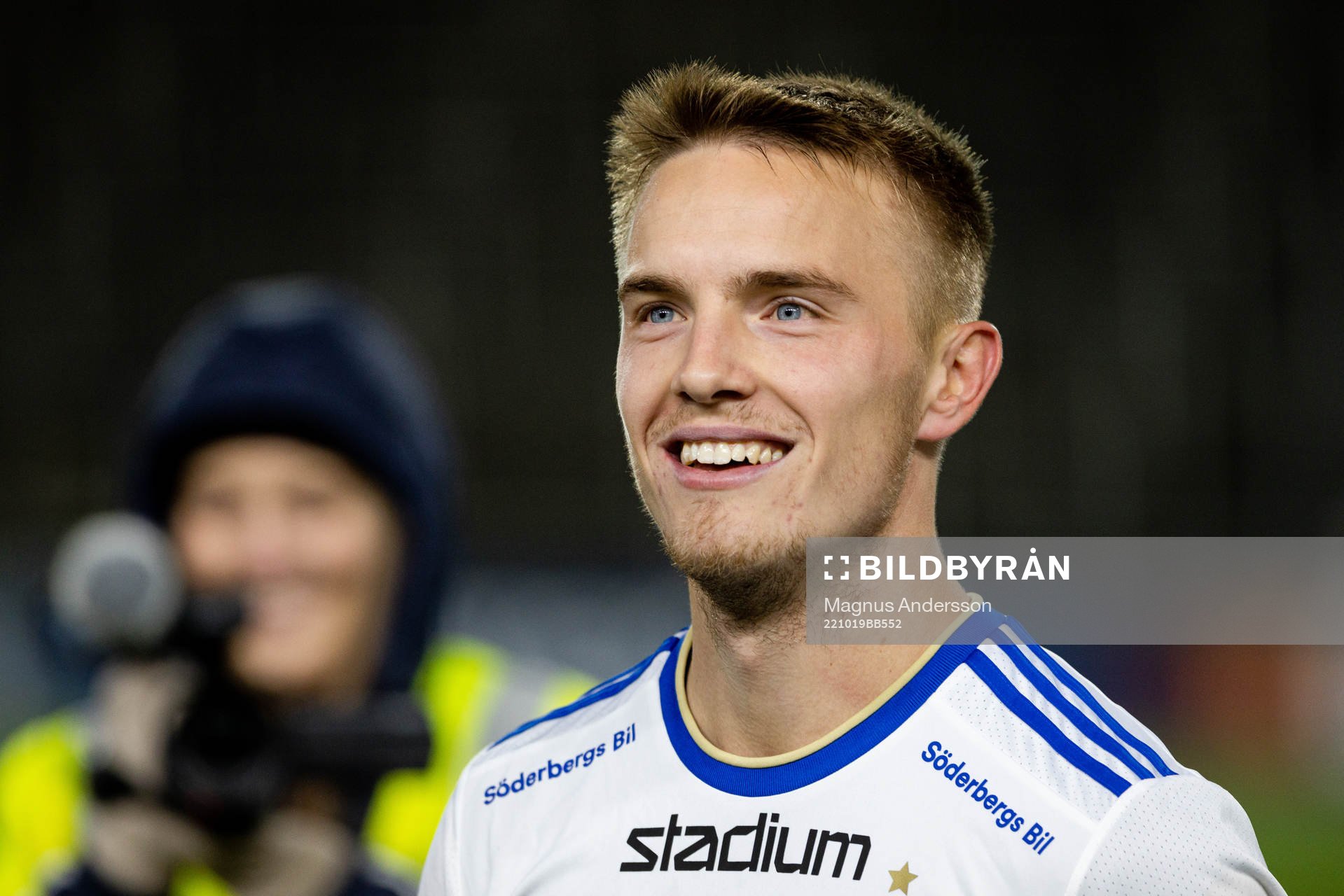 IFK Norrköpings Jacob Ortmark jublar