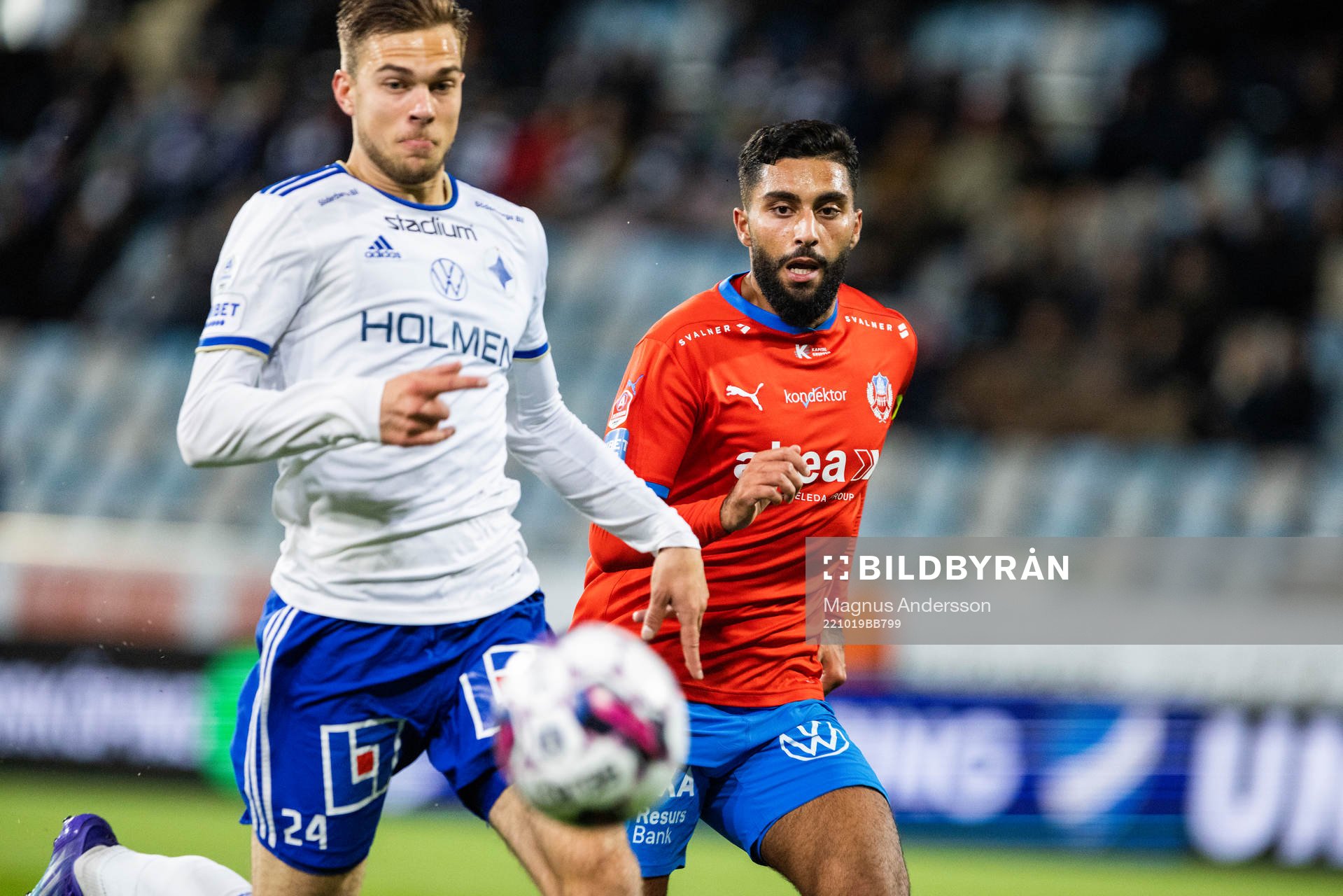IFK Norrköpings Anton Eriksson och Helsingborgs  Amin