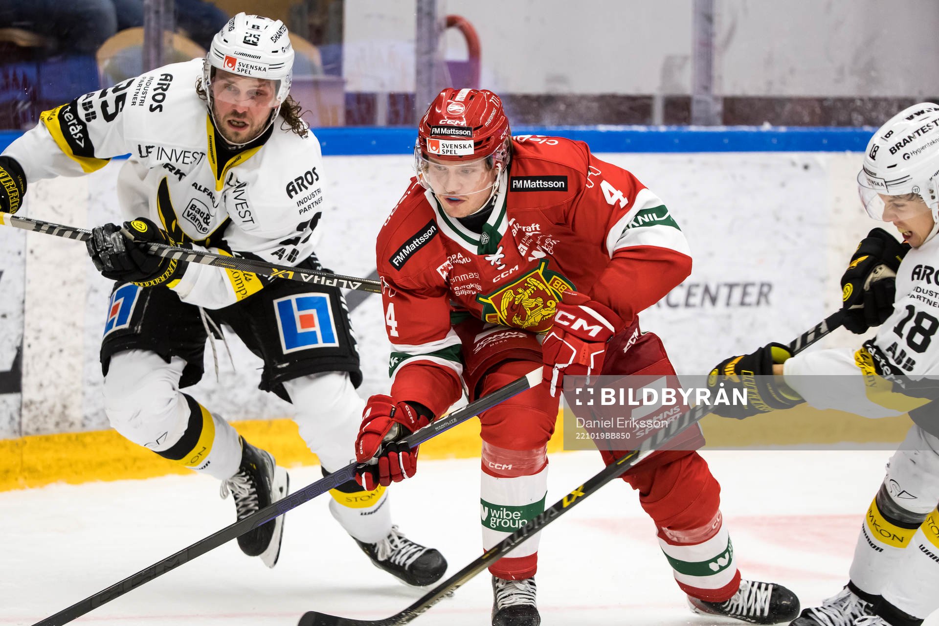 Moras Johannes Johannessen och Västeråss Marcus Bergman