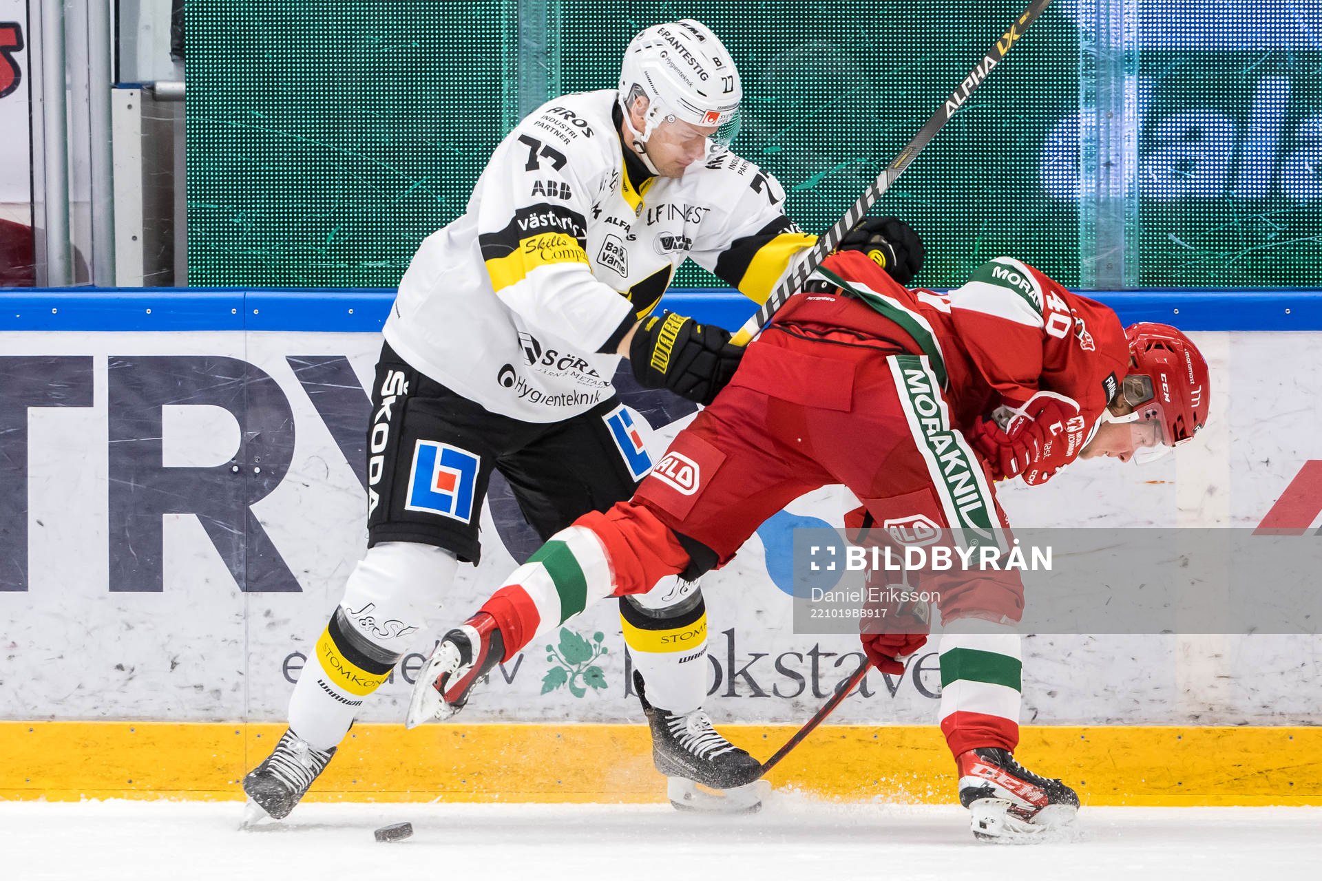 Västeråss Ludvig Jardeskog och Moras Anton Heikkinen