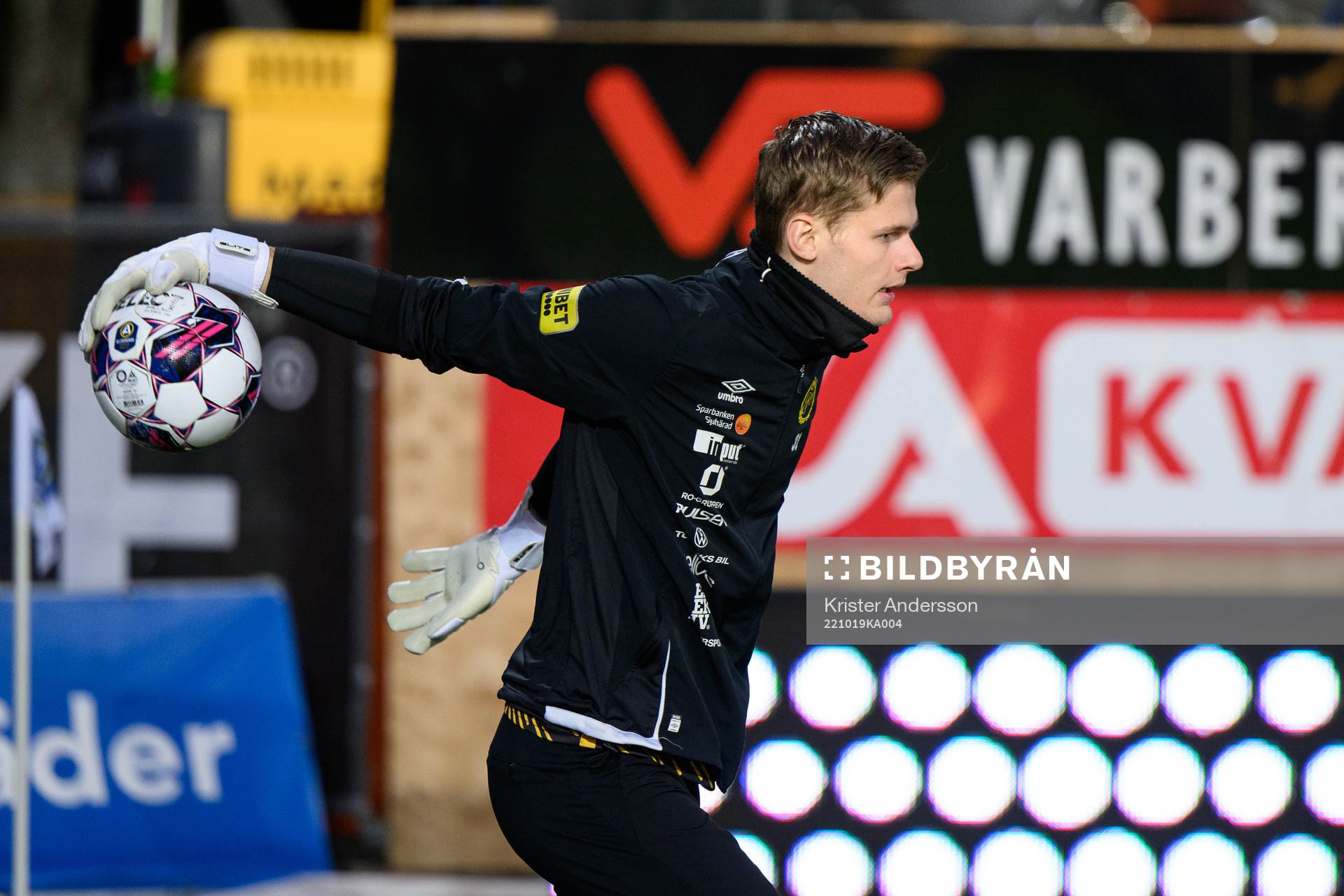 Elfsborgs målvakt Tim Rönning före fotbollsmatchen i