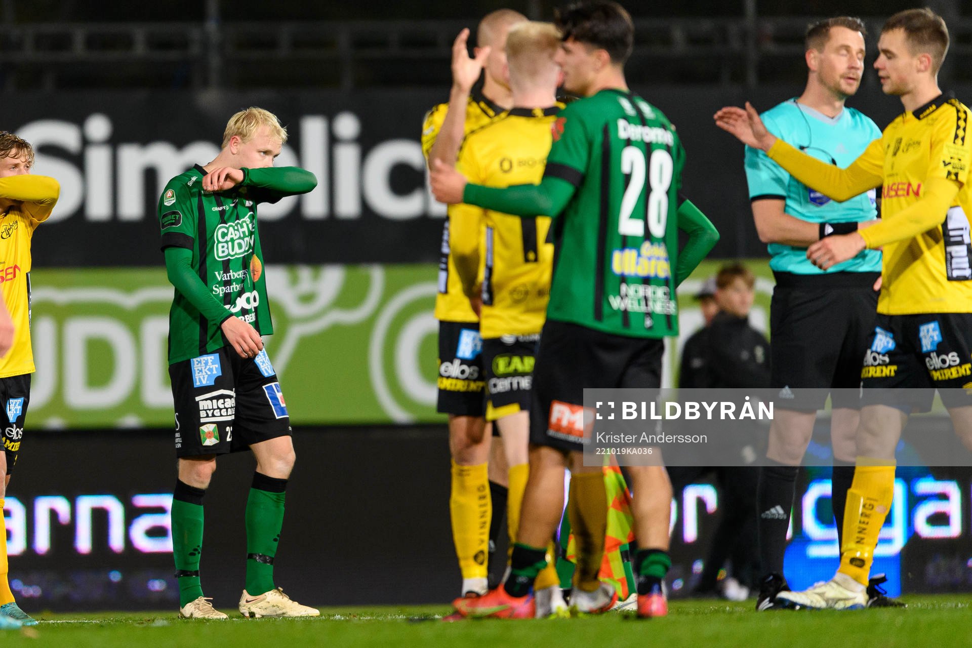Varbergs Andre Boman deppar