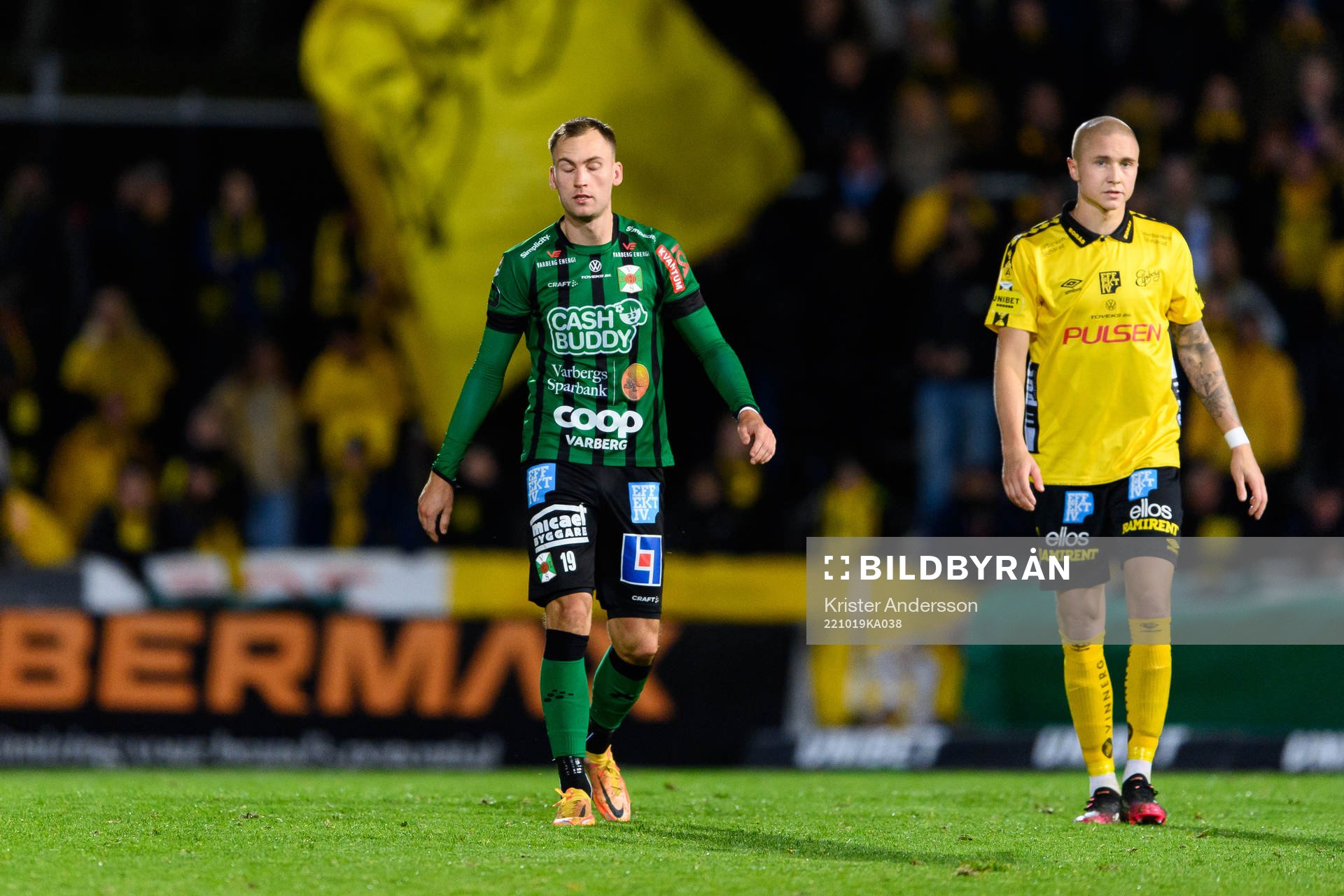 Varbergs Filip Bohman och Elfsborgs Sebastian Holmen