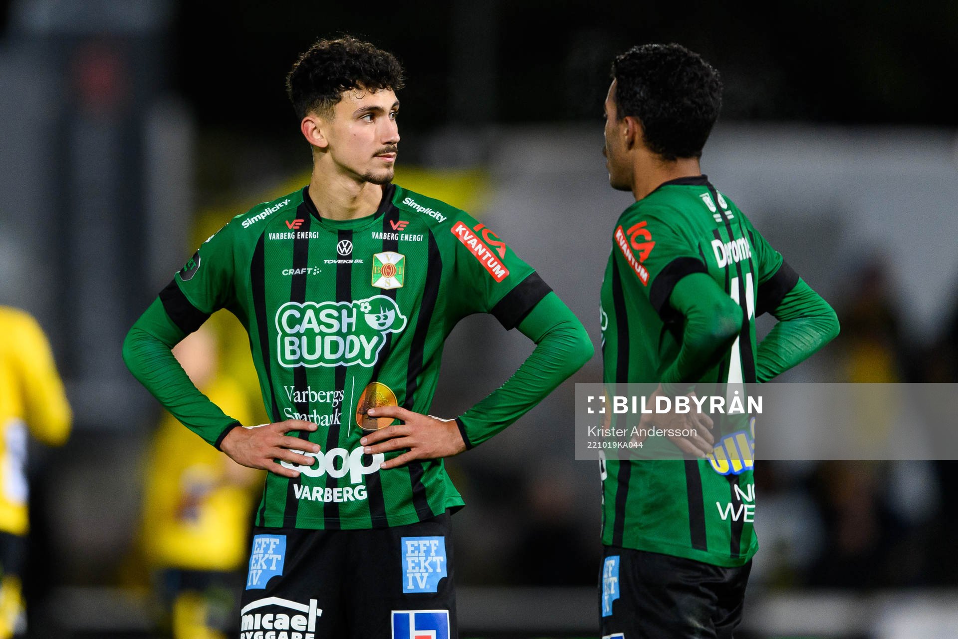 Varbergs Dion Krasniqi deppar