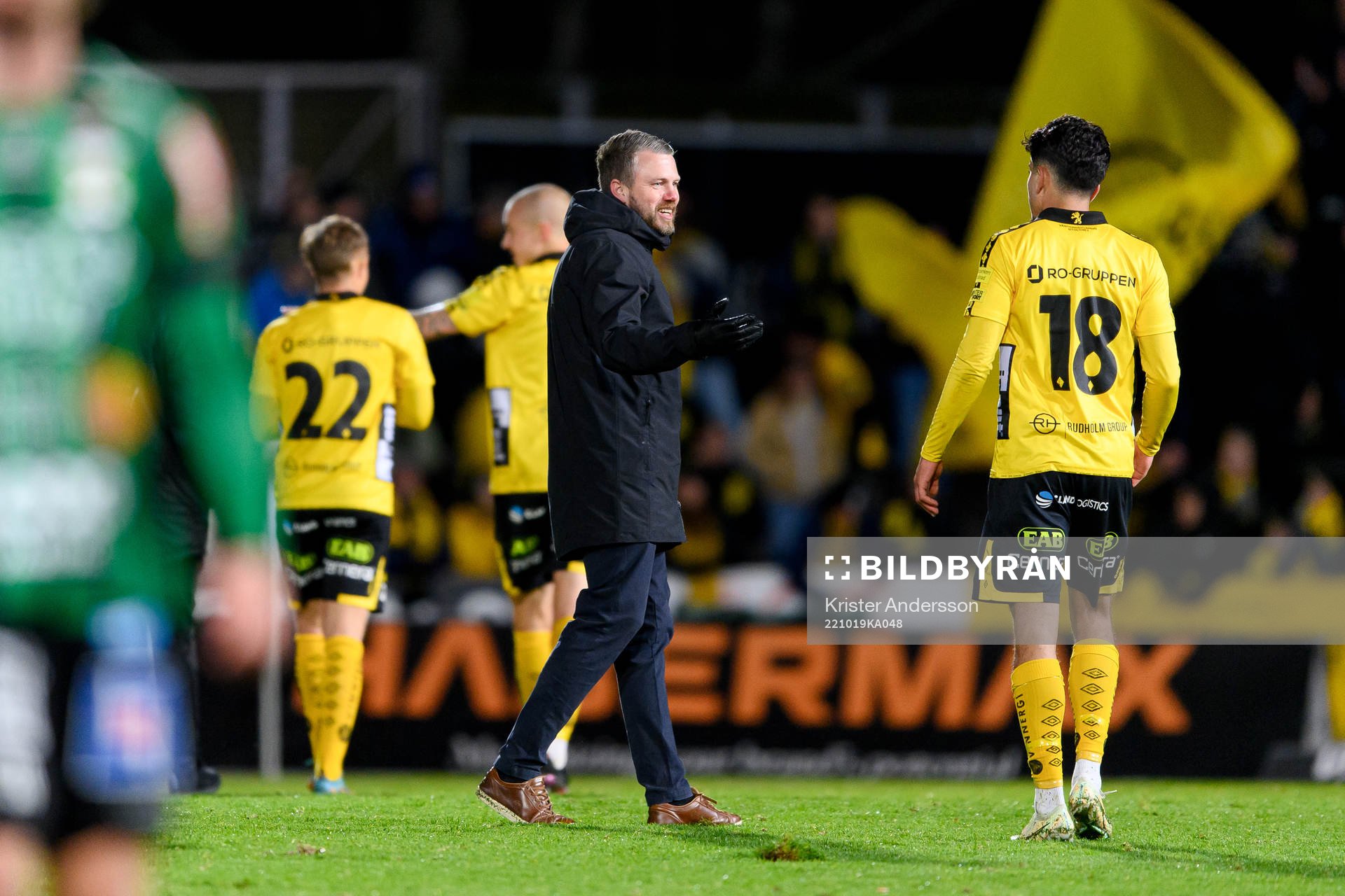 Elfsborgs manager Jimmy Thelin