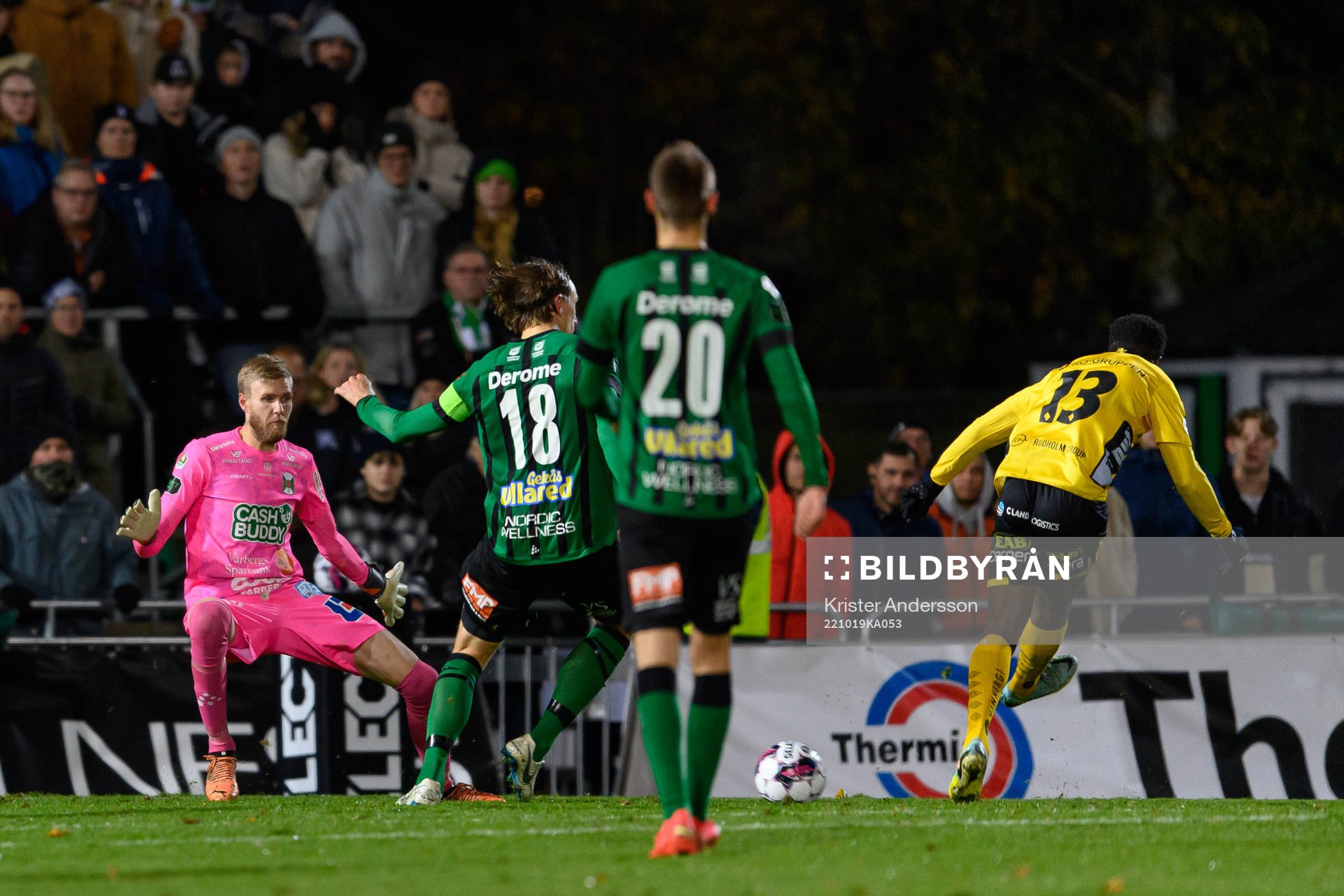 Elfsborgs Michael Baidoo gör 0-2
