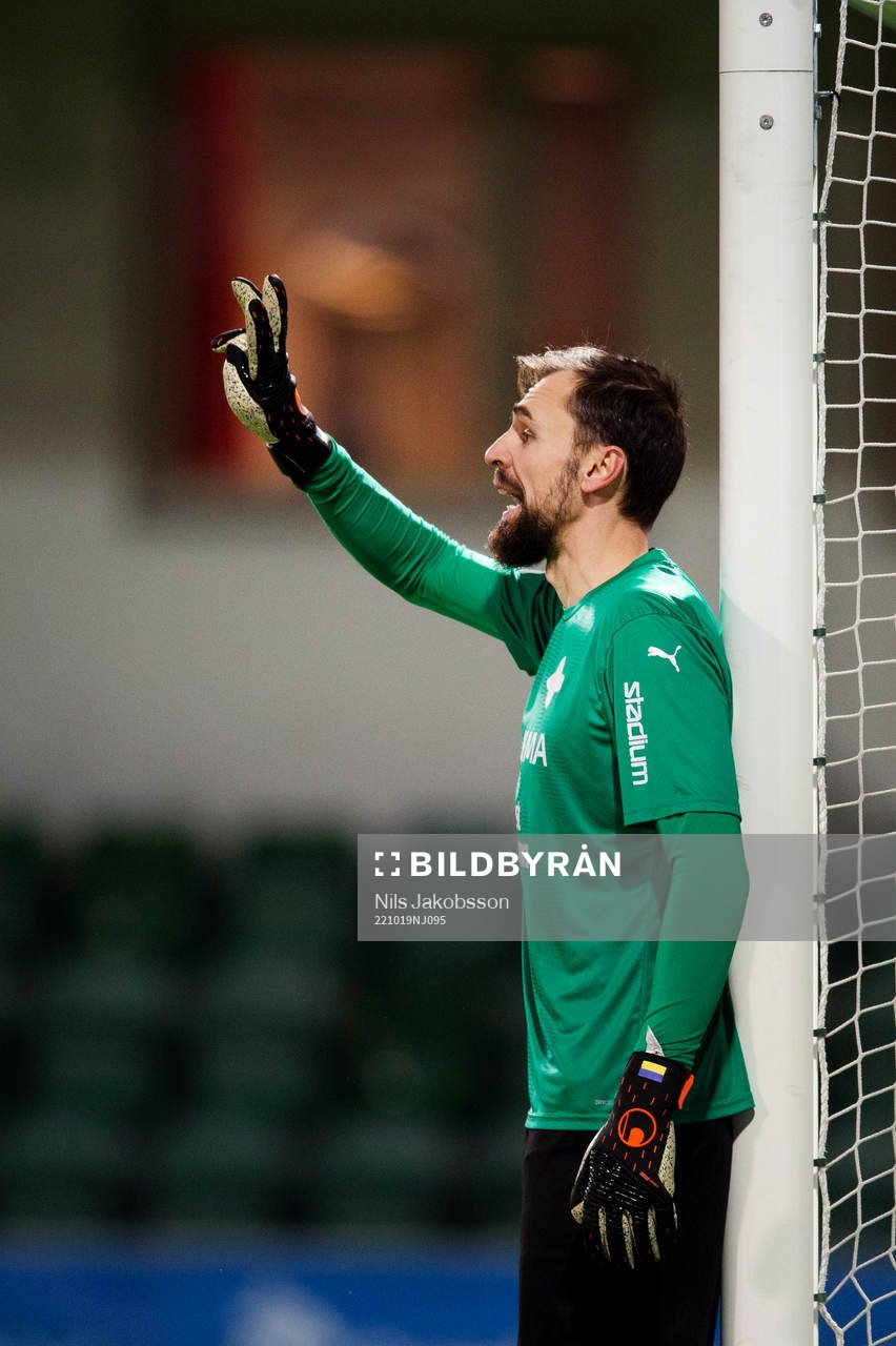 Värnamos målvakt Pilip Vaitsiakhovich