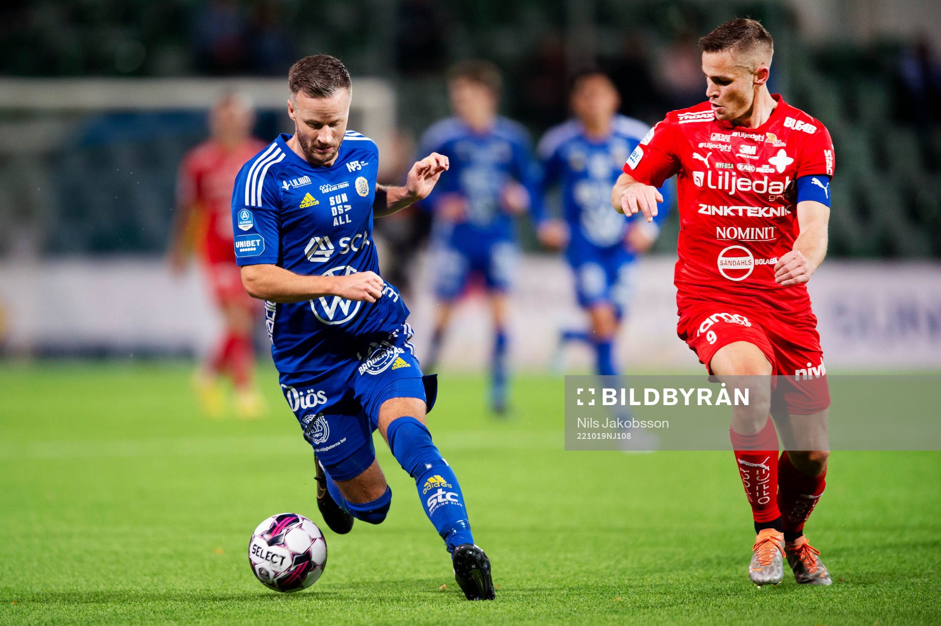 GIF Sundsvalls Robert Lundström och Värnamos Oscar