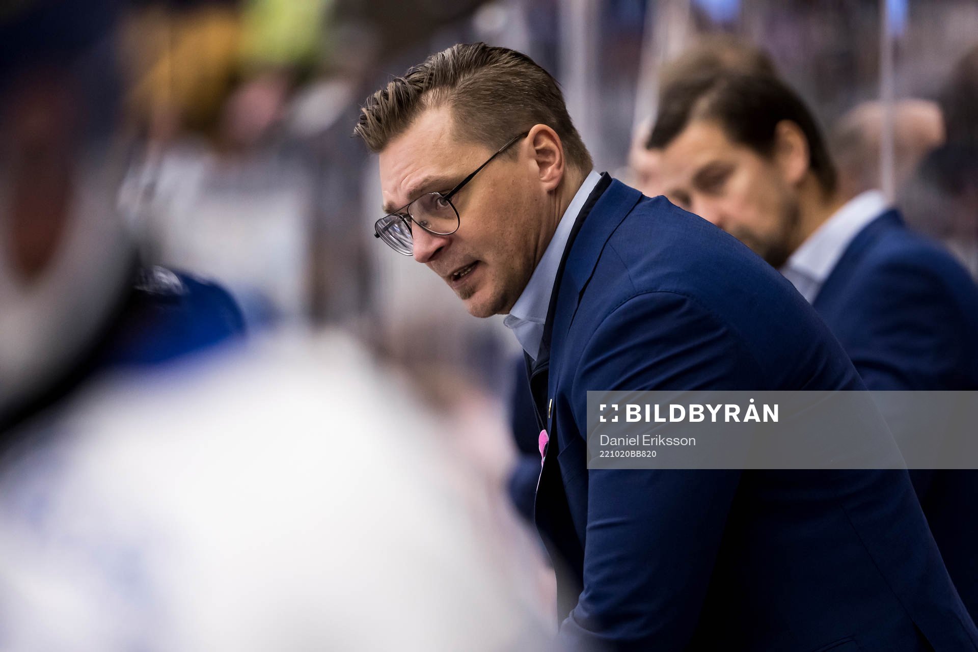 Leksands tränare Björn Hellkvist