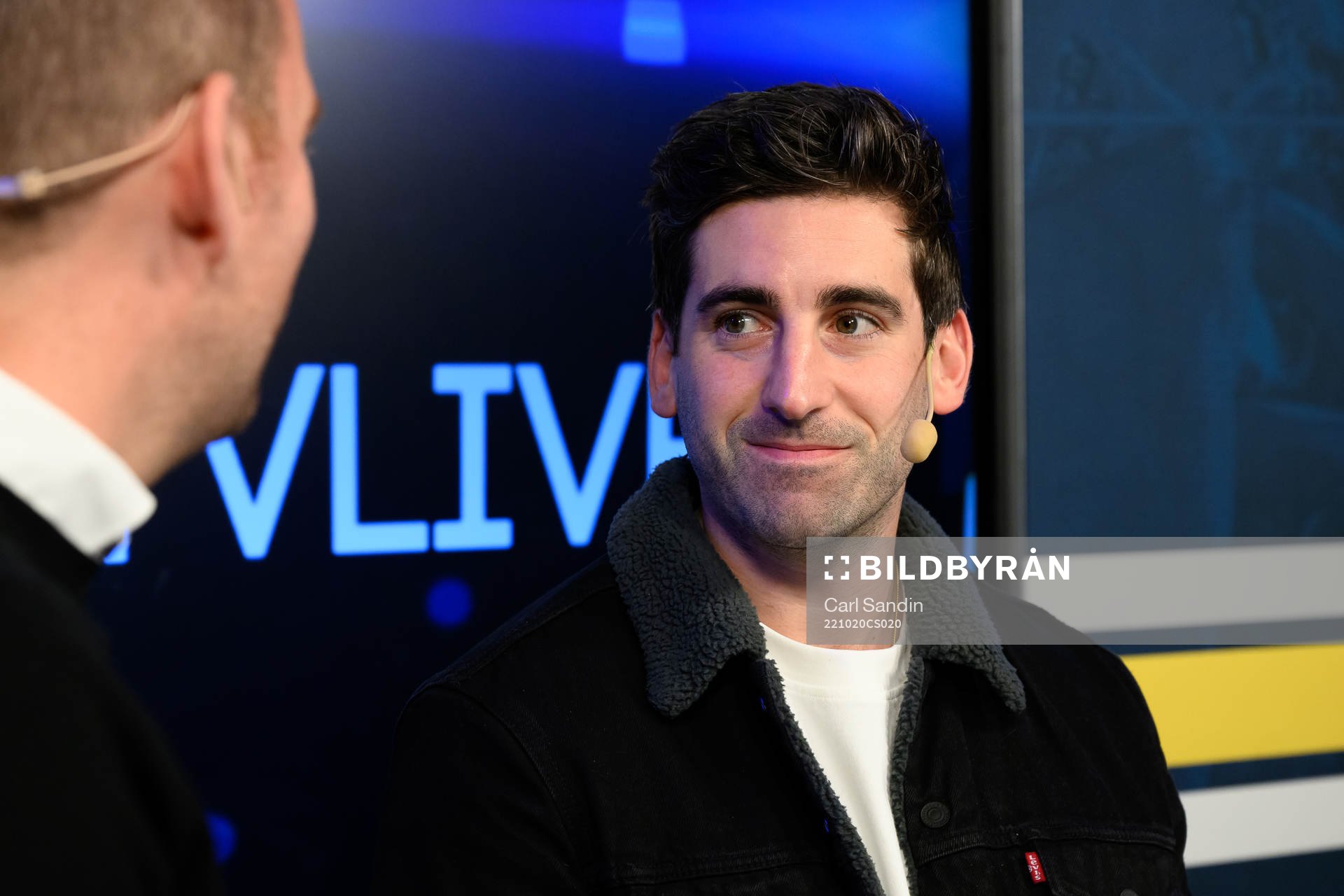 Joey LaLeggia i HV71s livestudio