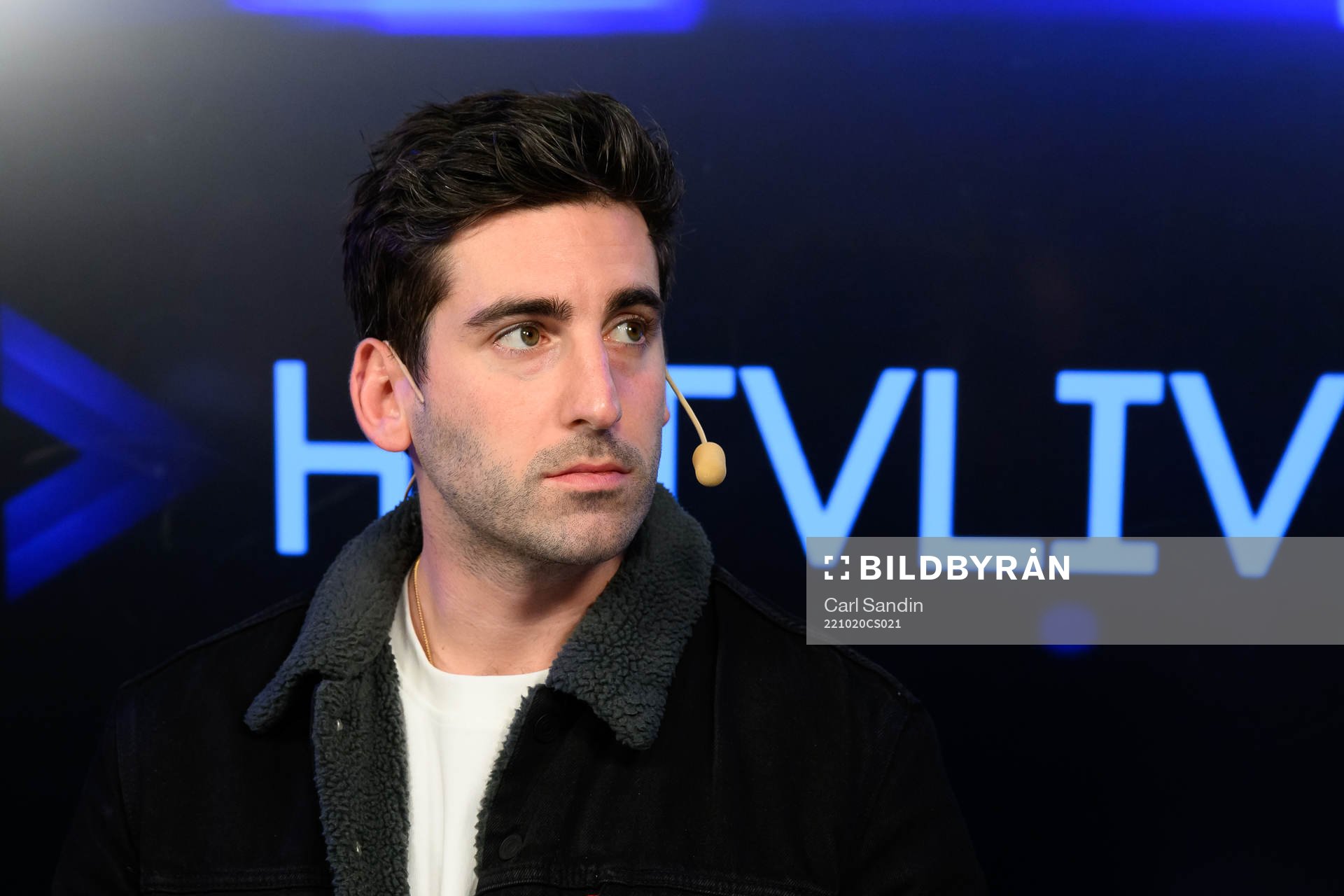 Joey LaLeggia i HV71s livestudio