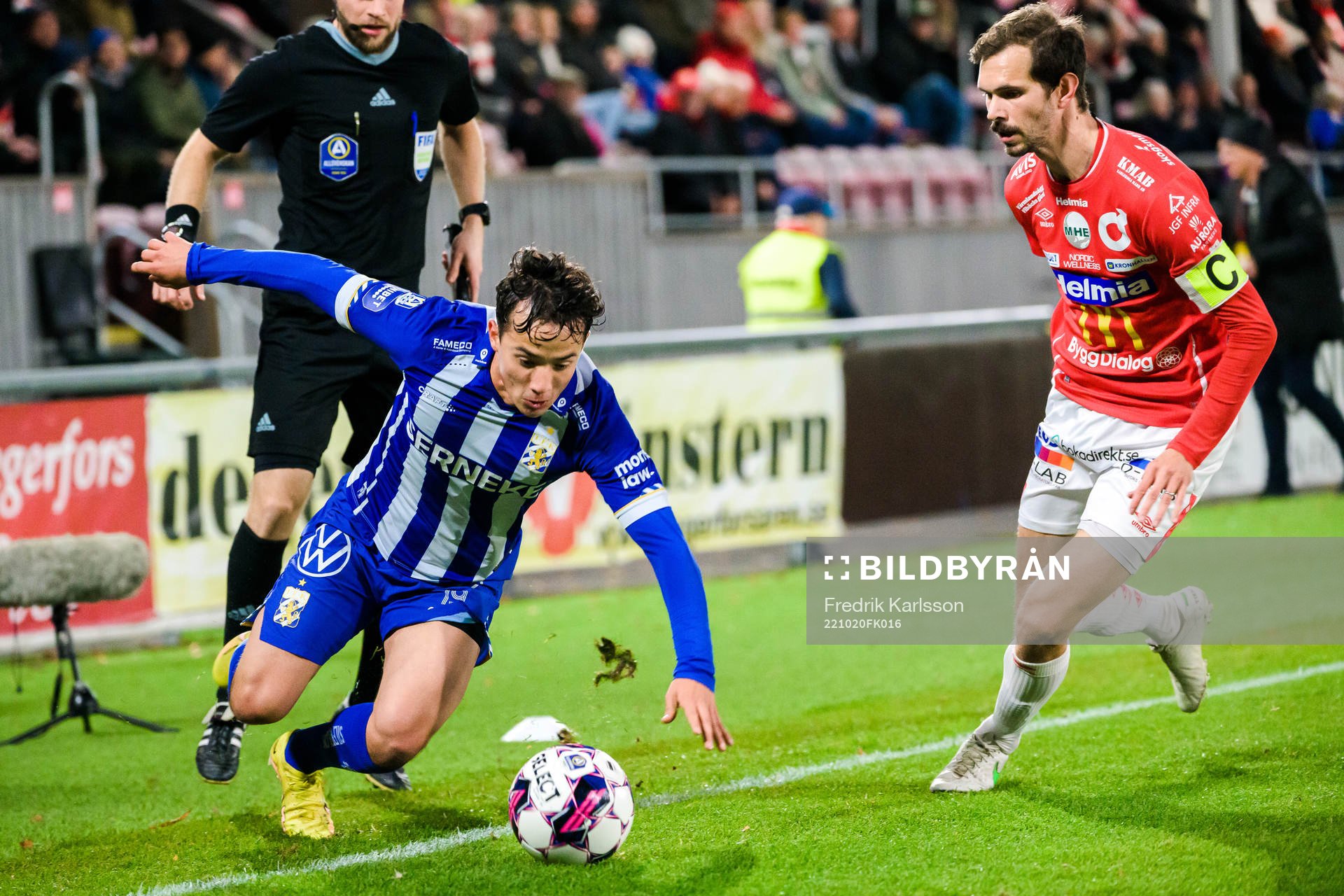 IFK Göteborgs Hussein Carneil och Degerfors Sebastian