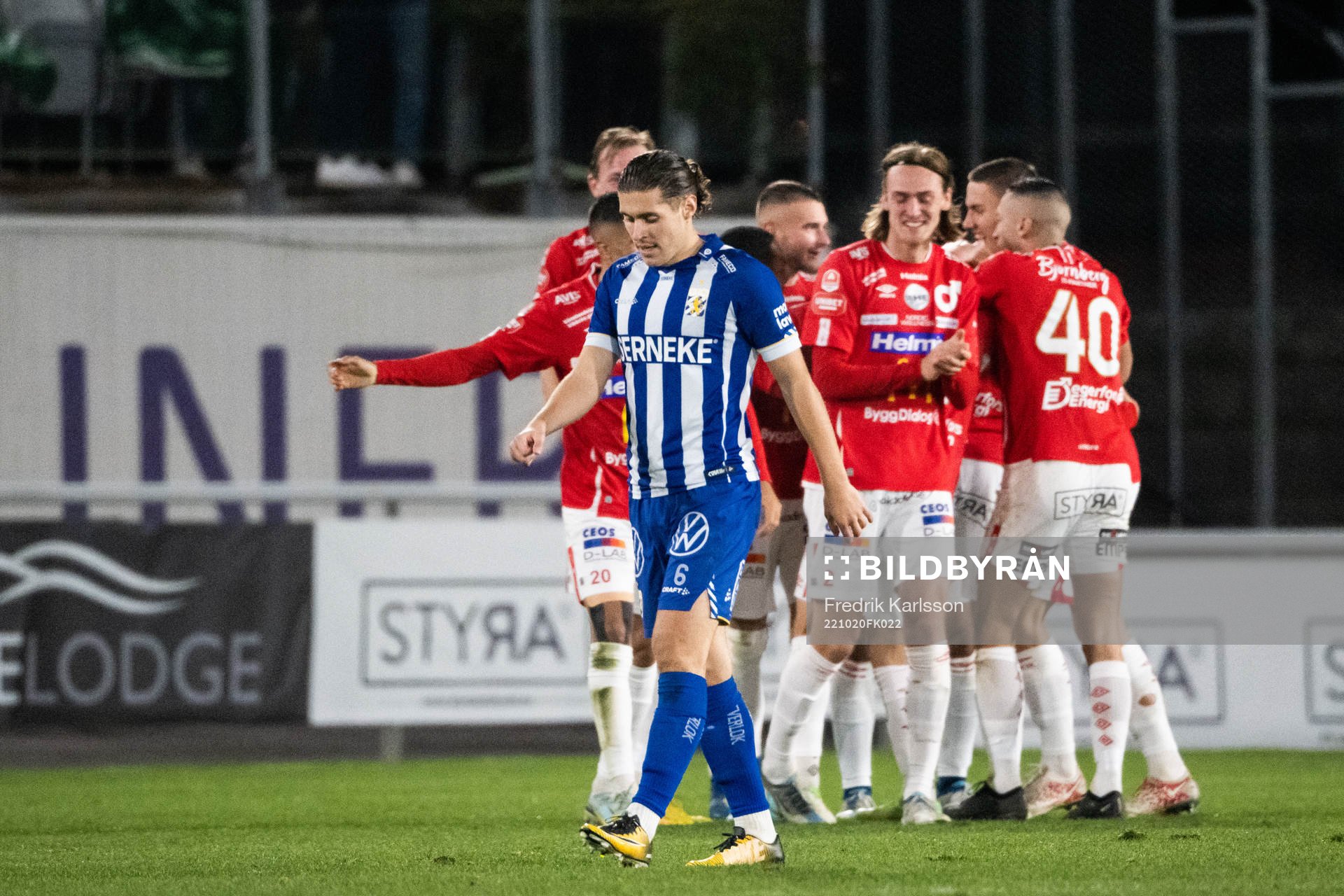 IFK Göteborgs Eman Markovic deppar