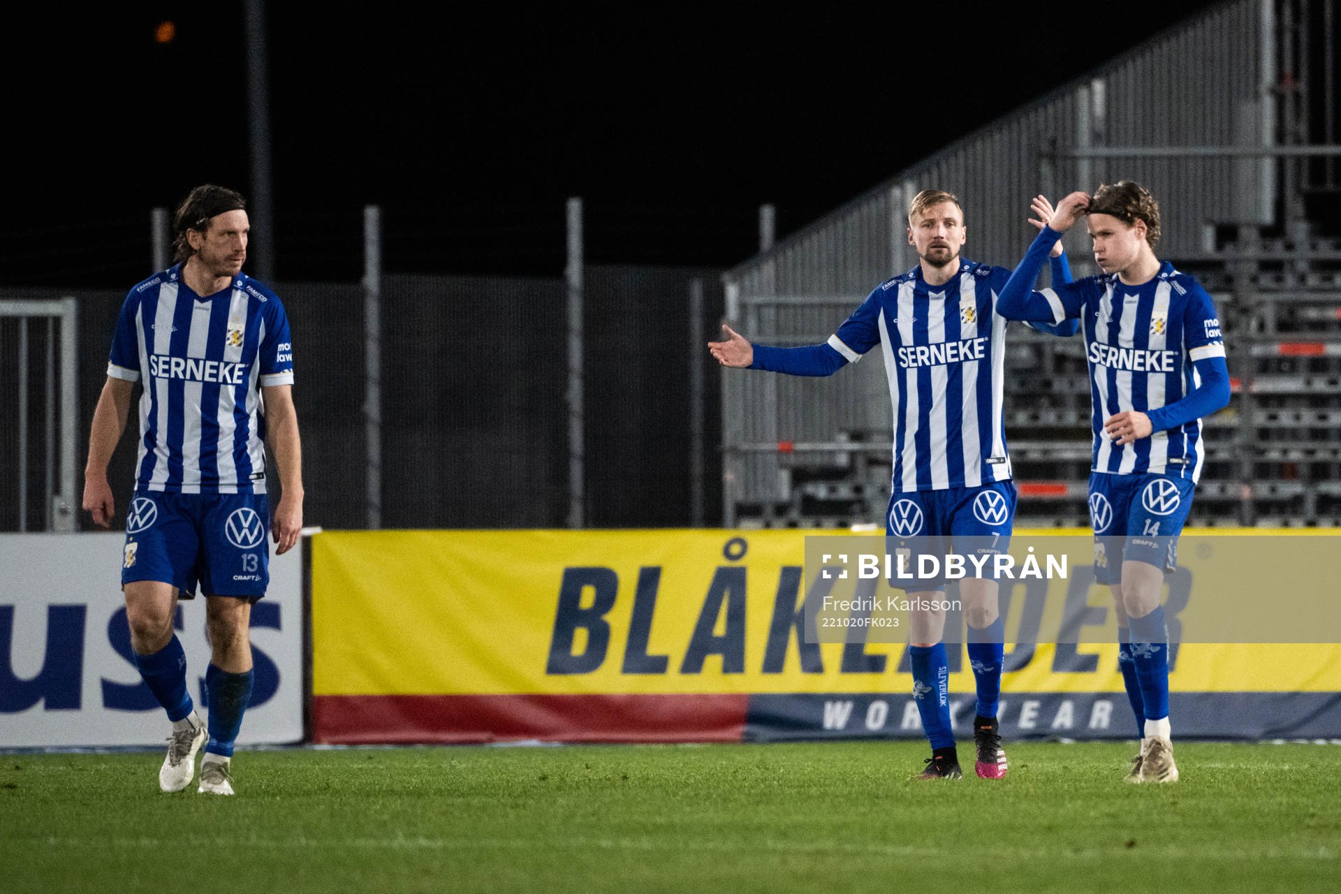 IFK Göteborgs Sebastian Eriksson deppar