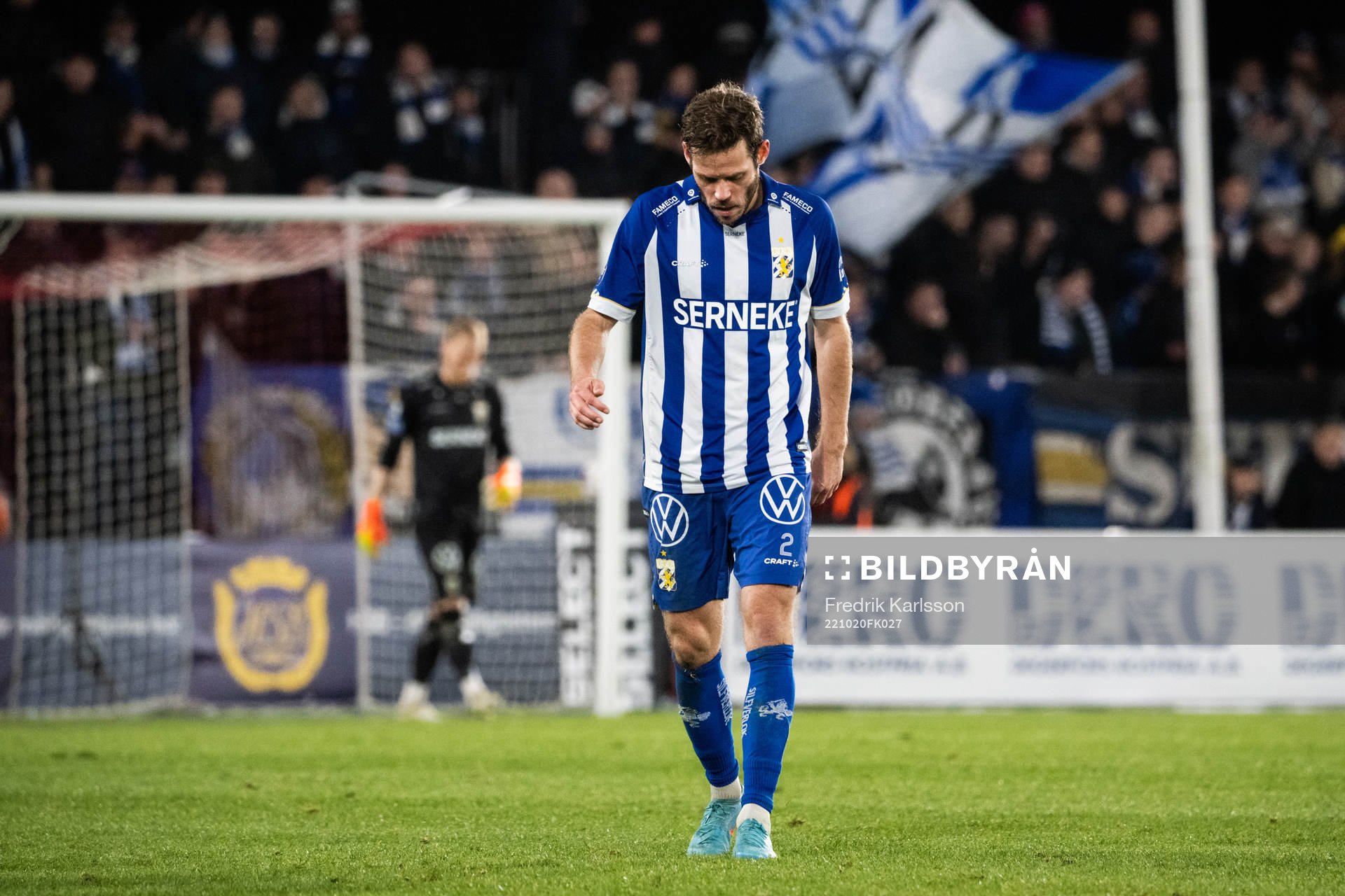 IFK Göteborgs Emil Salomonsson deppar