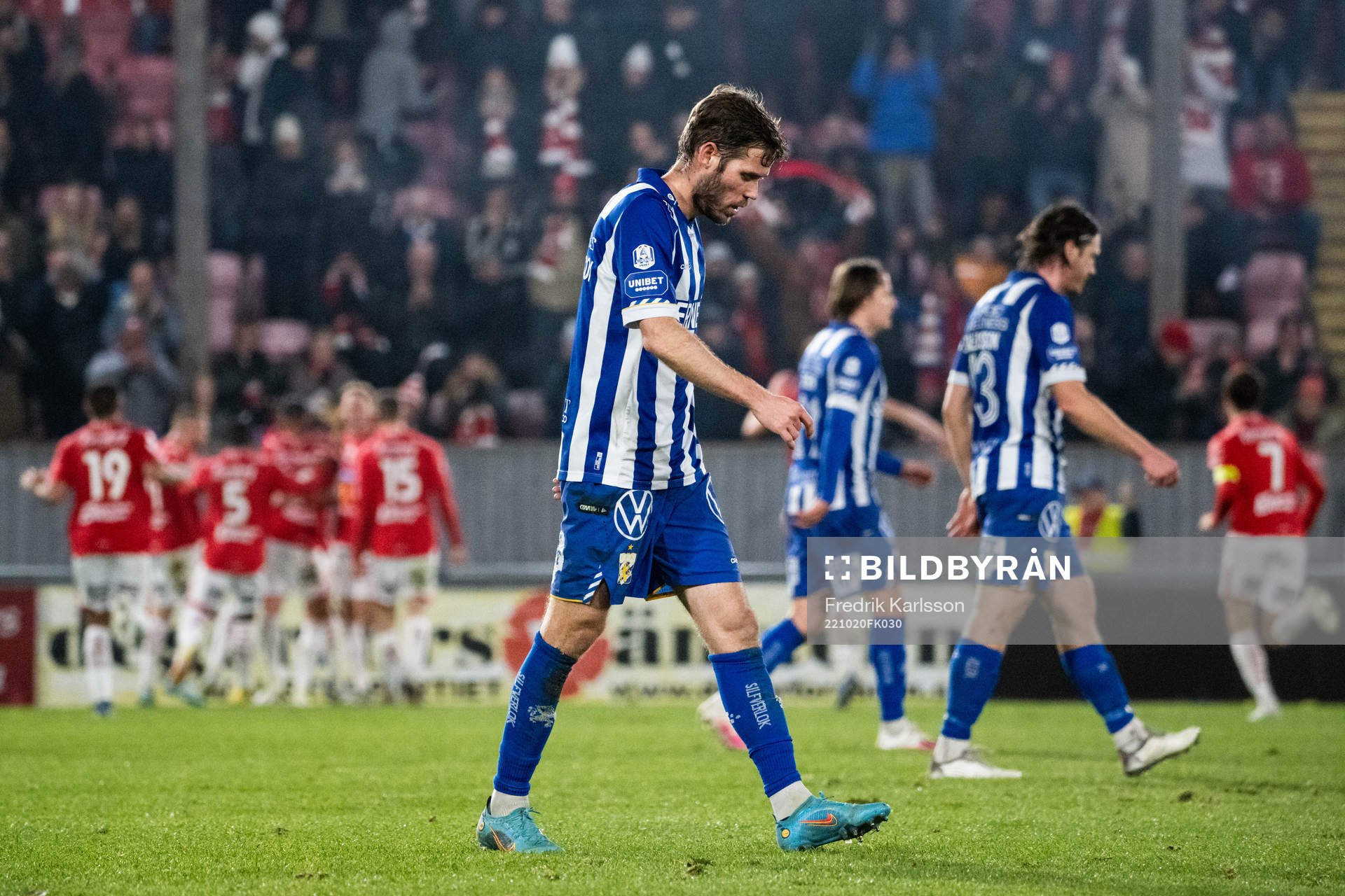 IFK Göteborgs Emil Salomonsson deppar