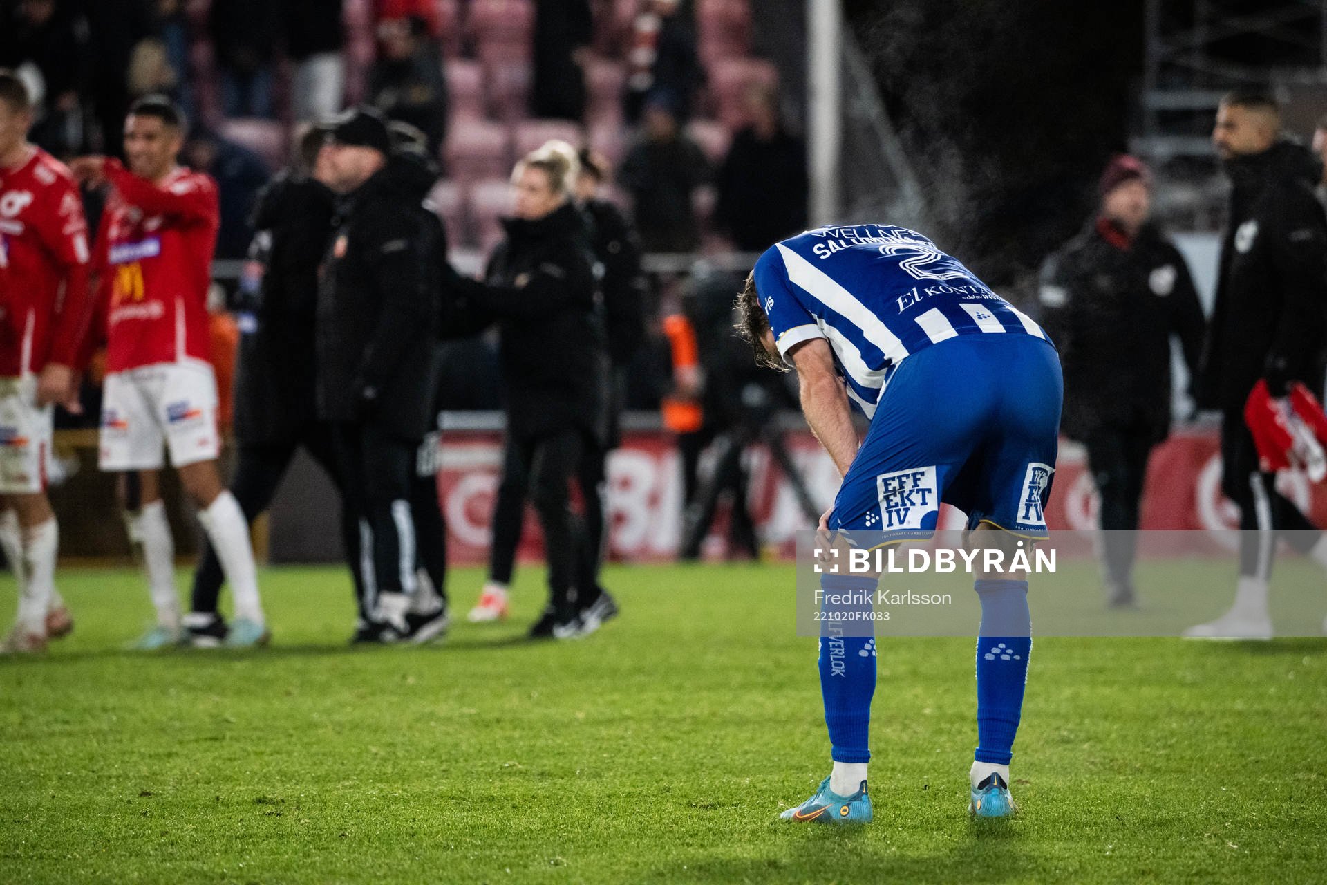IFK Göteborgs Emil Salomonsson deppar
