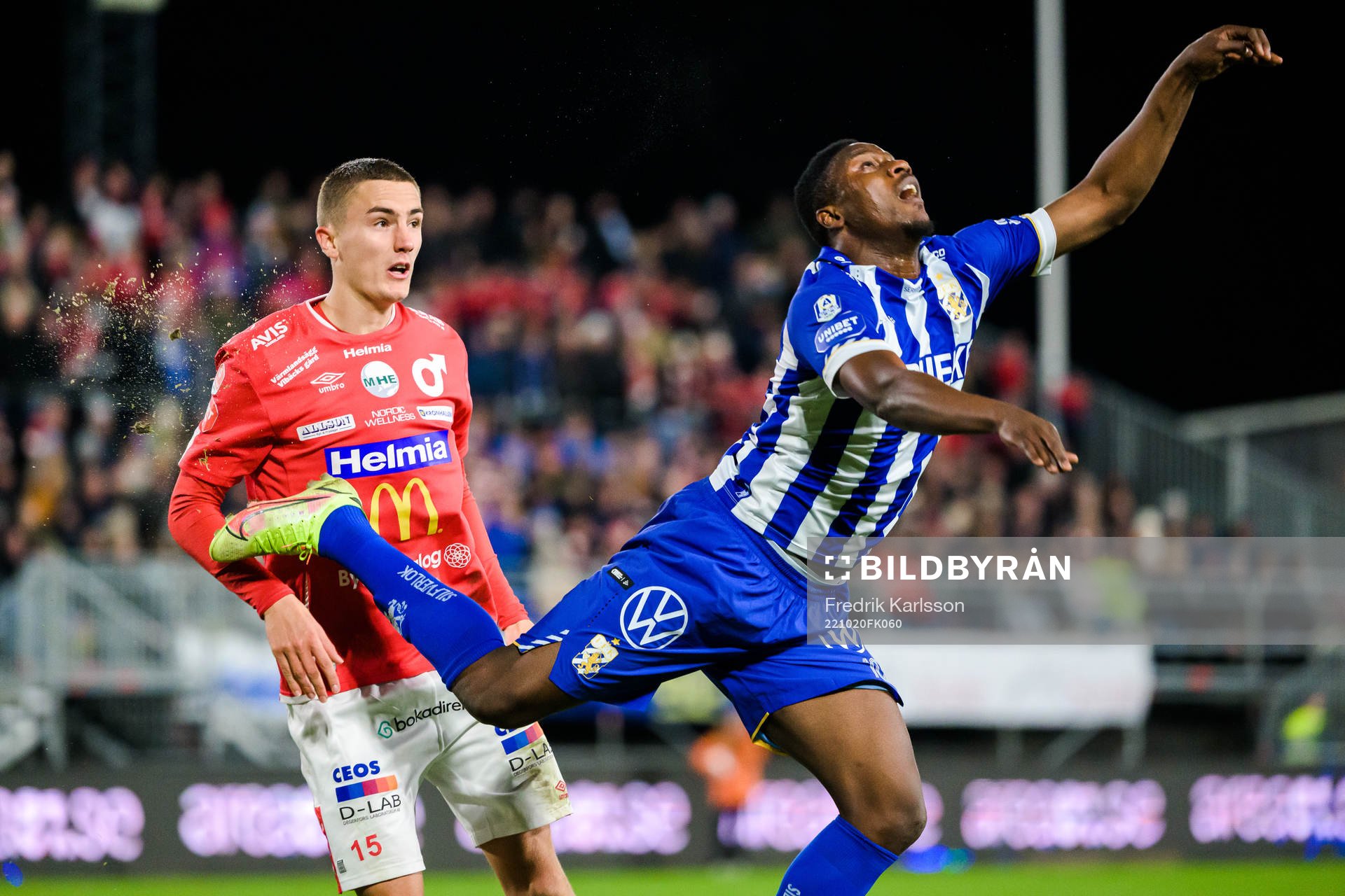 Degerfors Gustaf Lagerbielke och IFK Göteborgs Suleiman