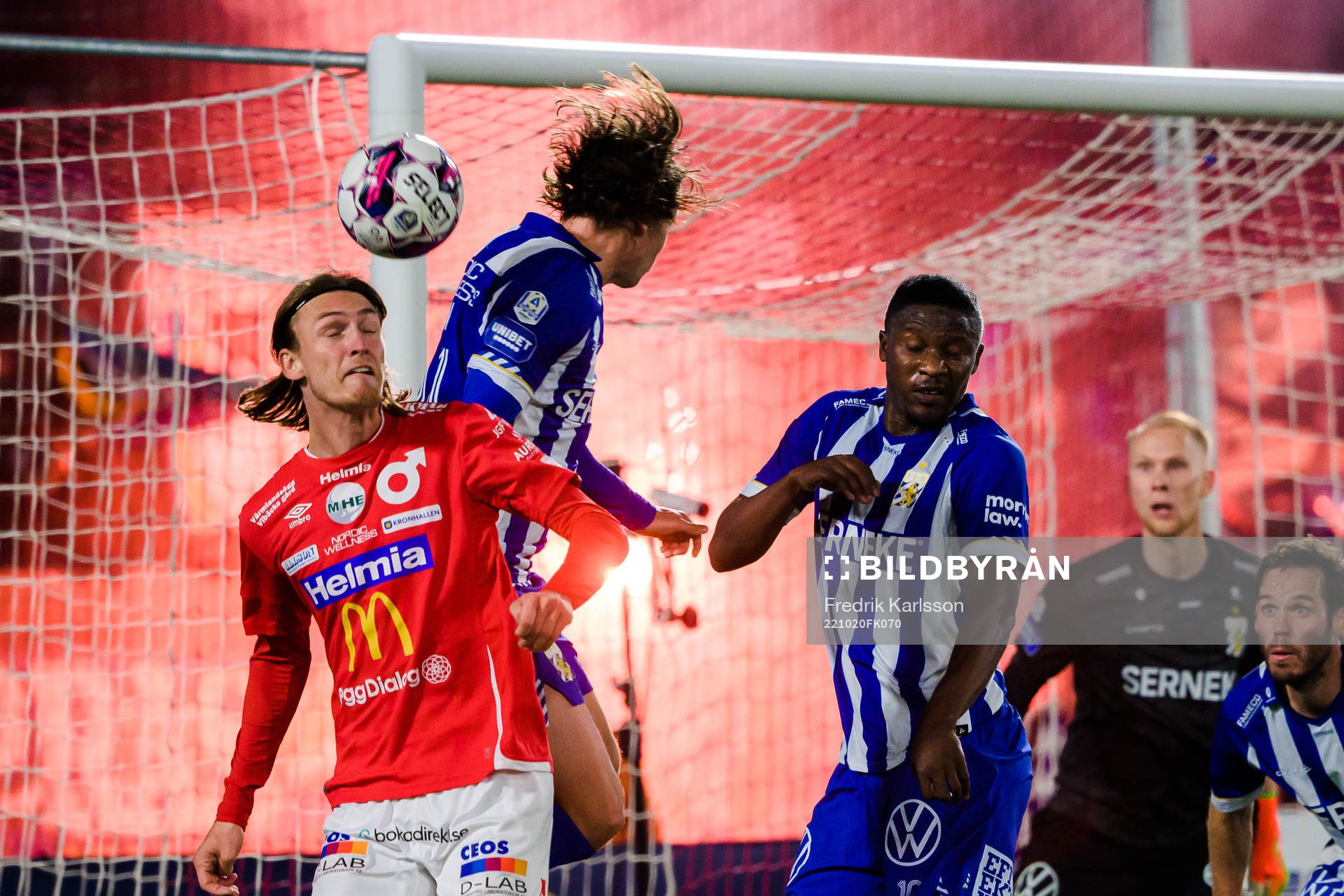 Degerfors Gustav Granath och IFK Göteborgs Suleiman