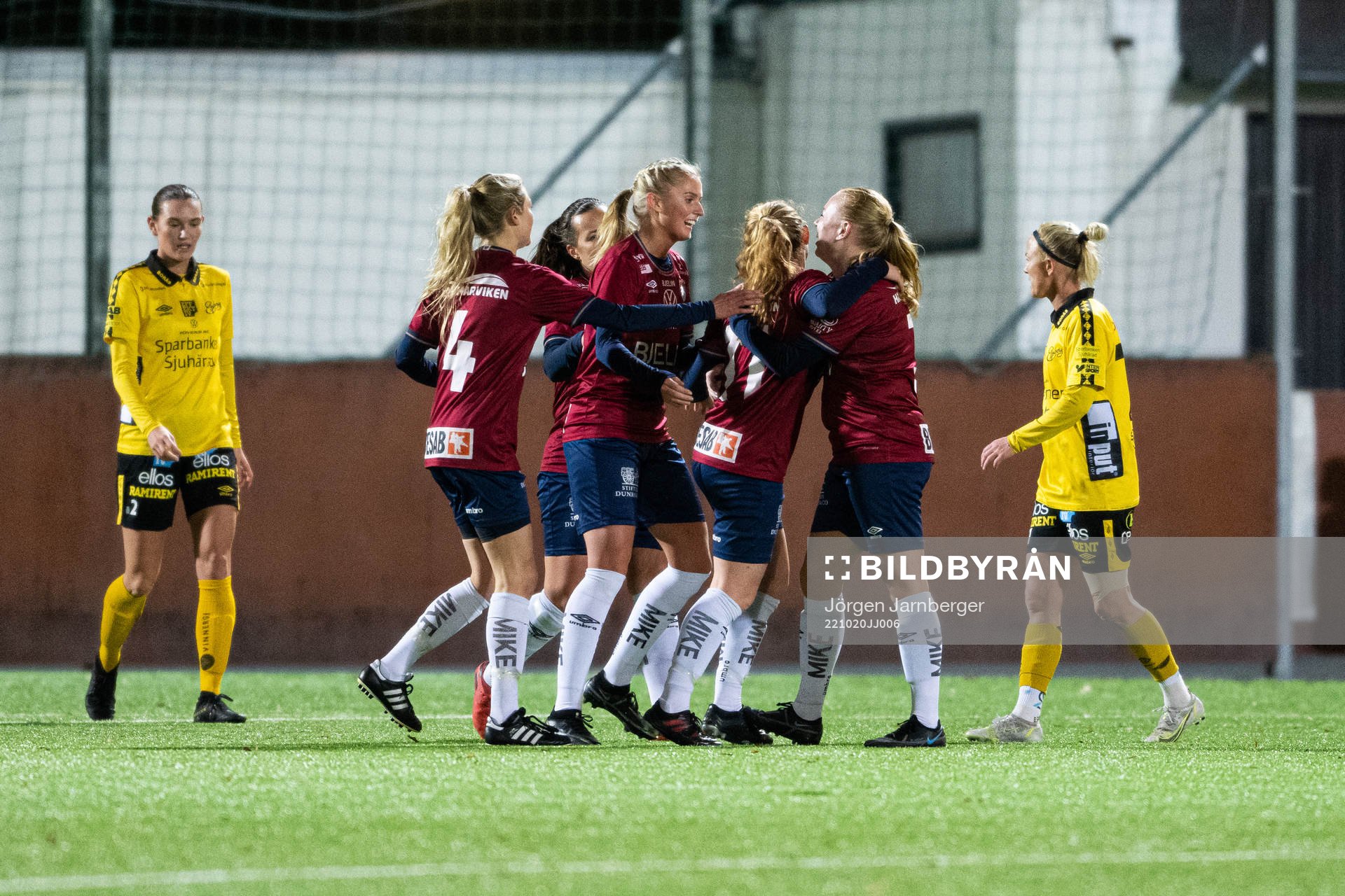 Örgrytes spelare jublar