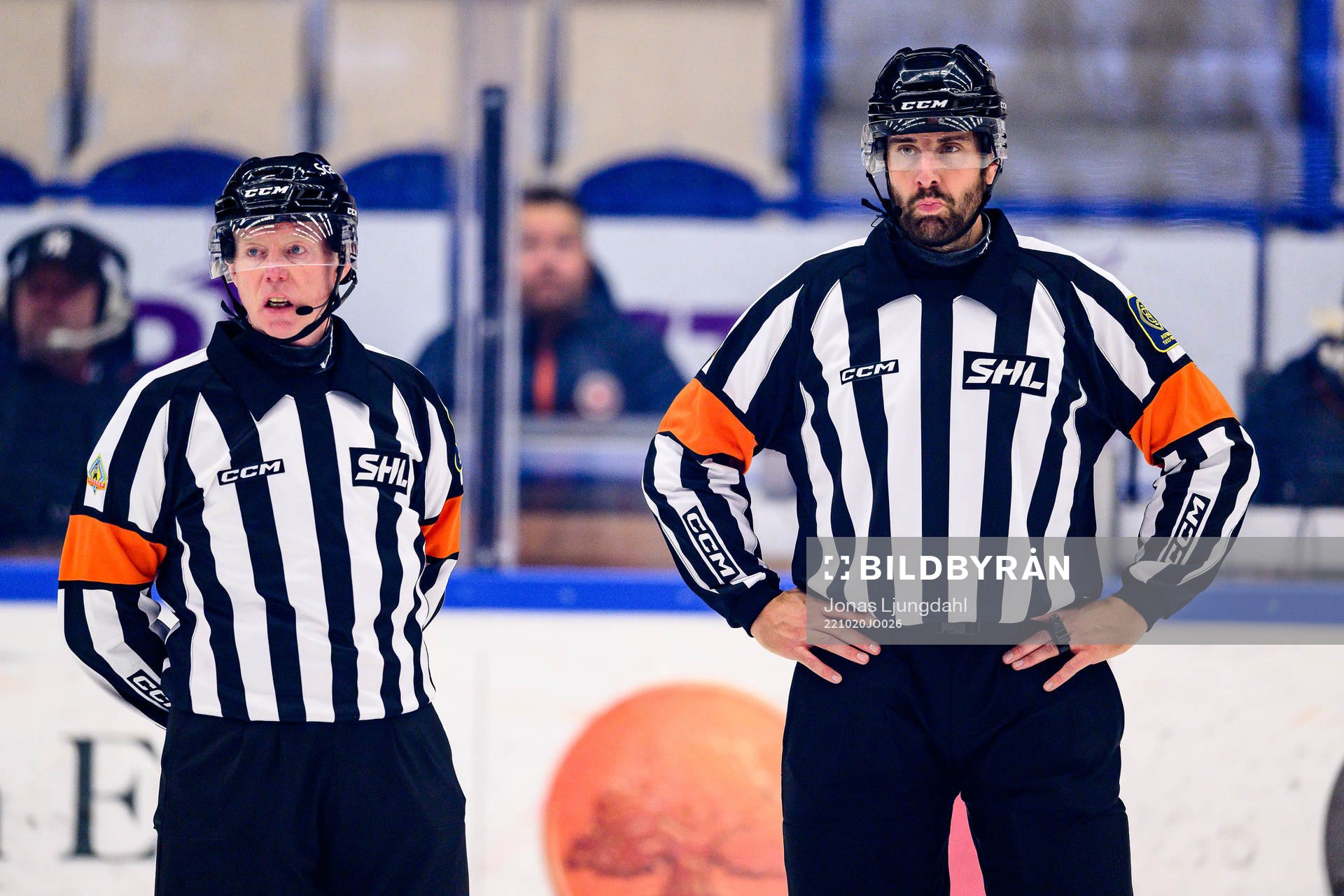 Domare Pehr Claesson och Domare Mikael Sjöqvist