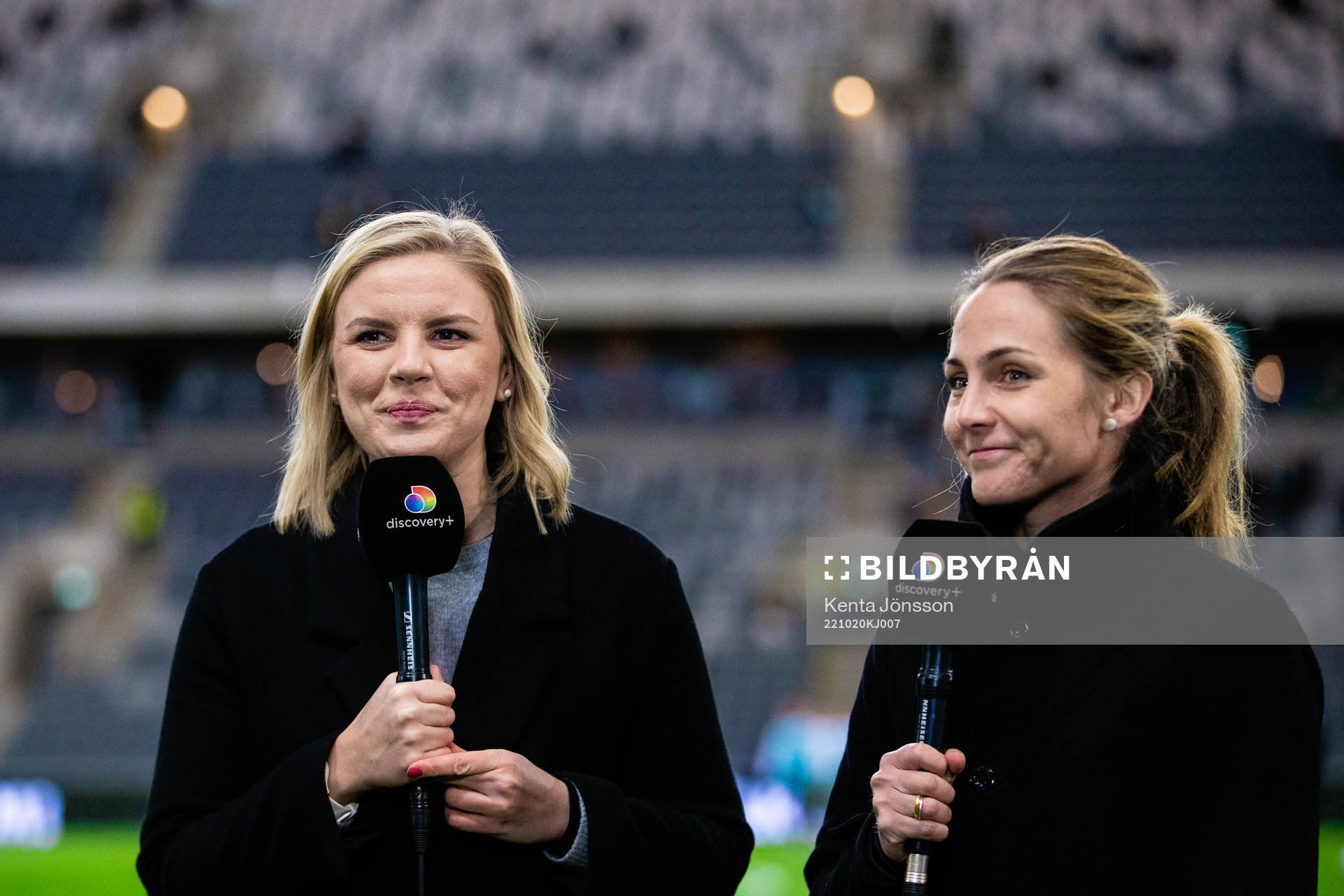 Discoverys Petra Svensson och Emelie Zaar Ölander