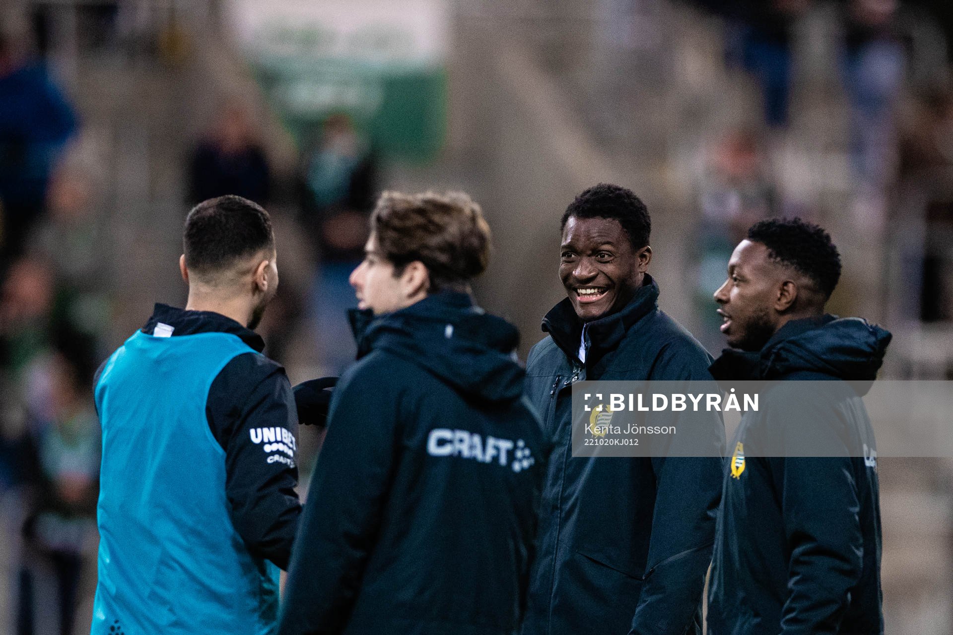 Hammarbys Abdelrahman Saidi, David Concha, Nathaniel Adjei