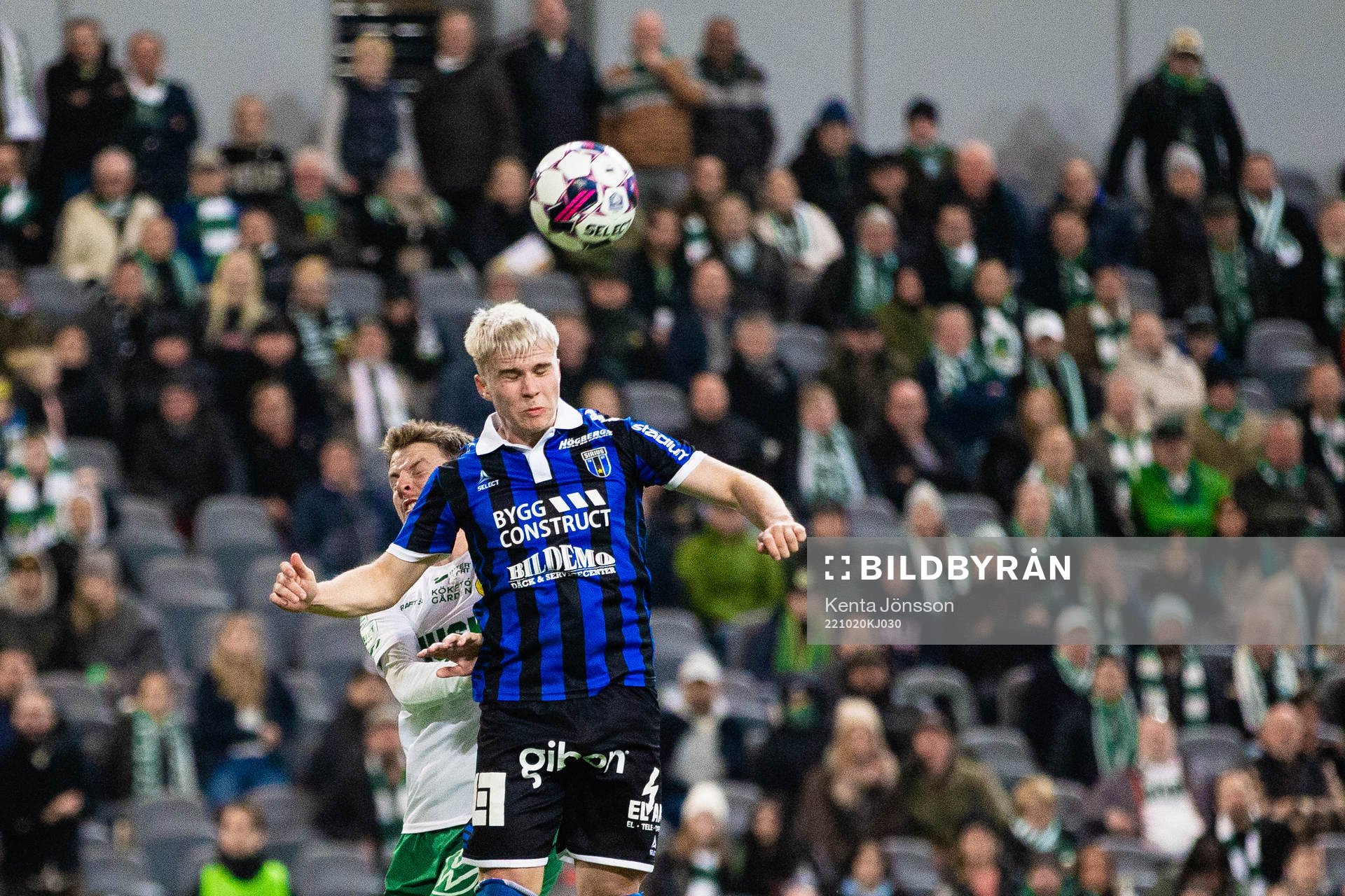 Hammarbys Joel Nilsson och Sirius Oli Valur Omarsson