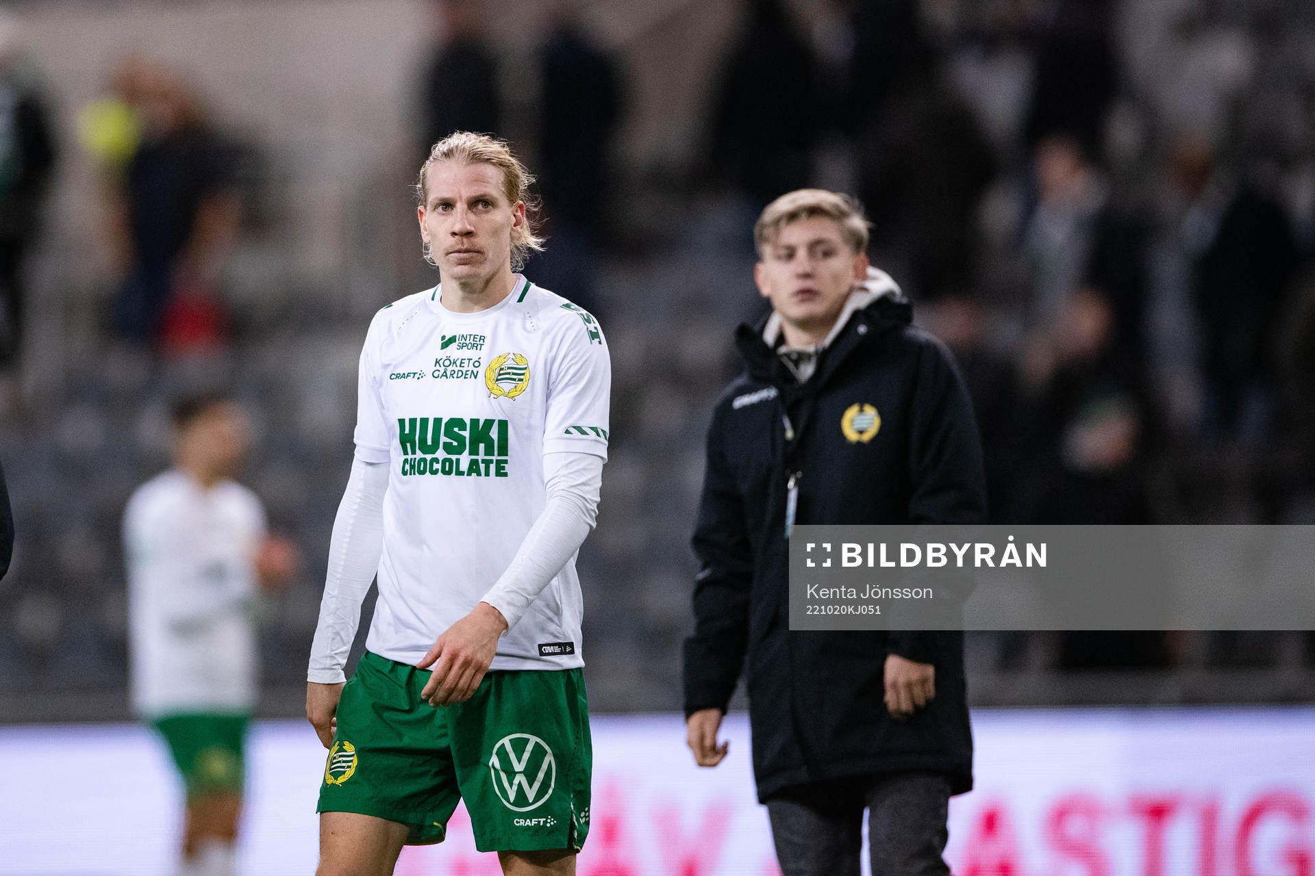 Hammarbys Gustav Ludwigson deppar