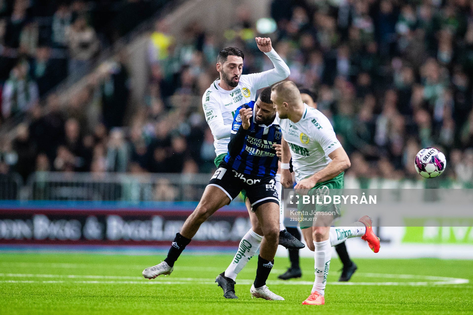 Hammarbys Nahir Besara och Sirius Kristopher Da Graca