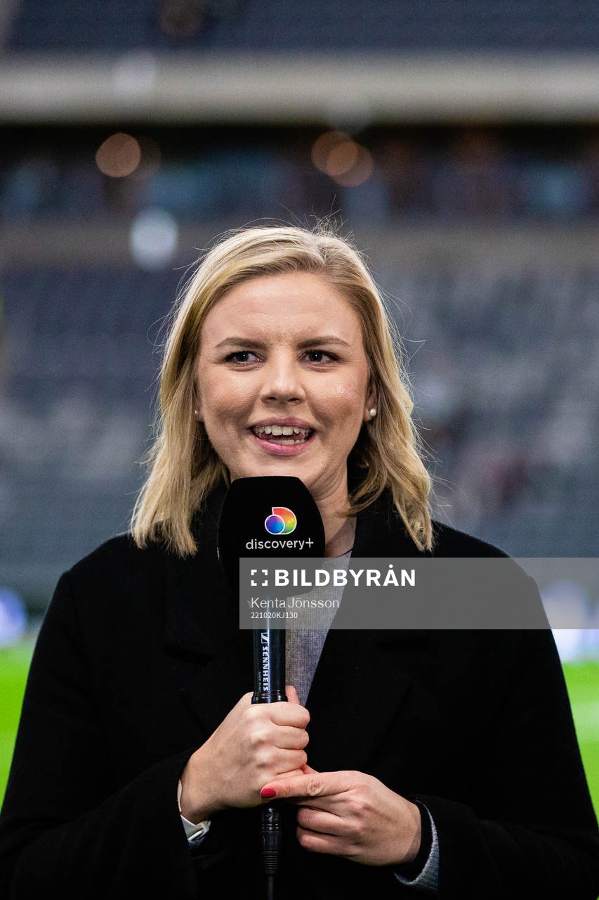 Discoverys kommentator Petra Svensson