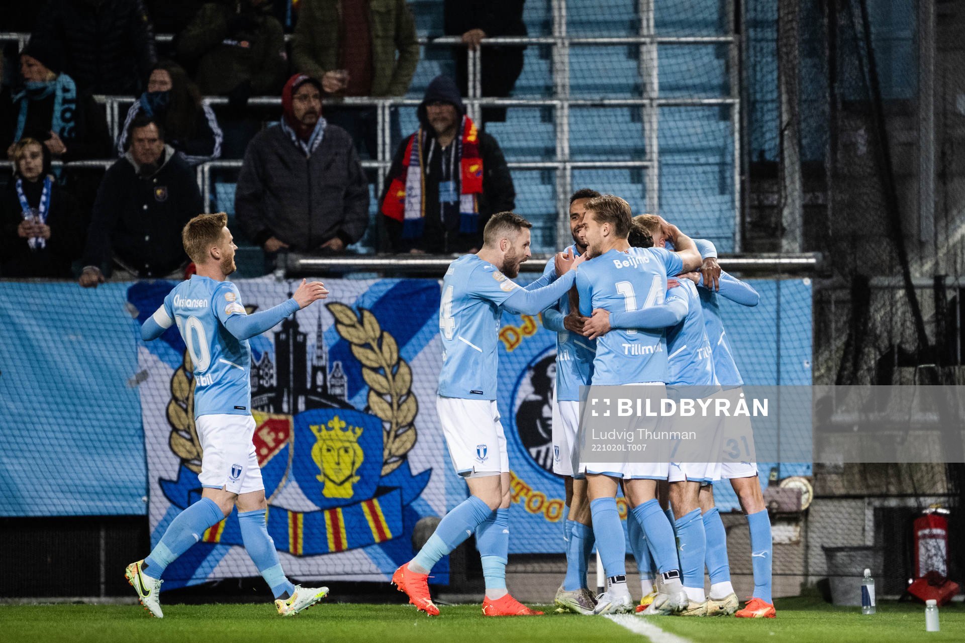 Malmö FFs Erdal Rakip jublar