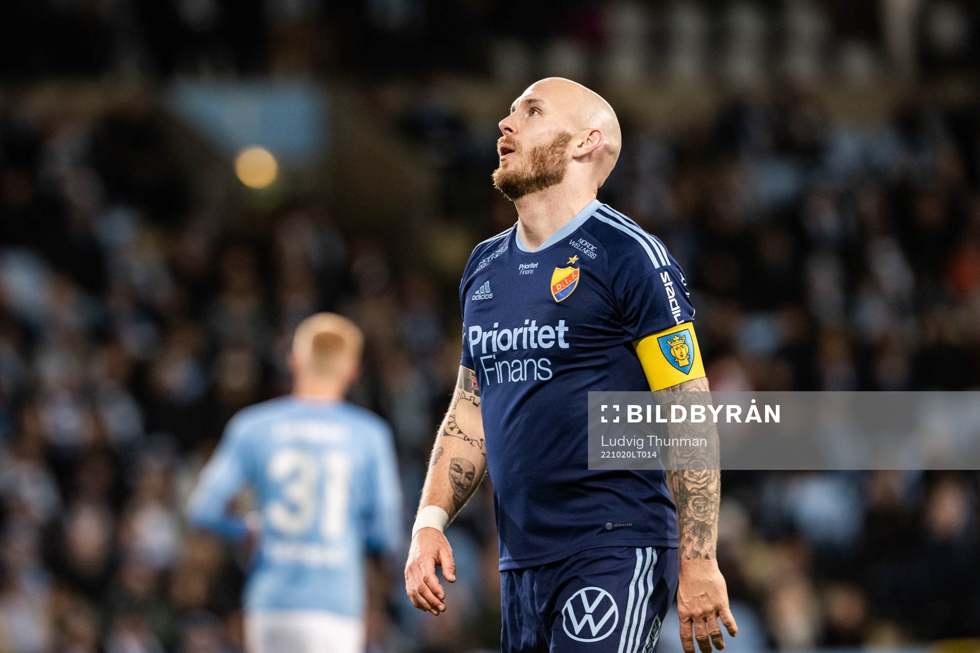 Djurgårdens Magnus Eriksson deppar