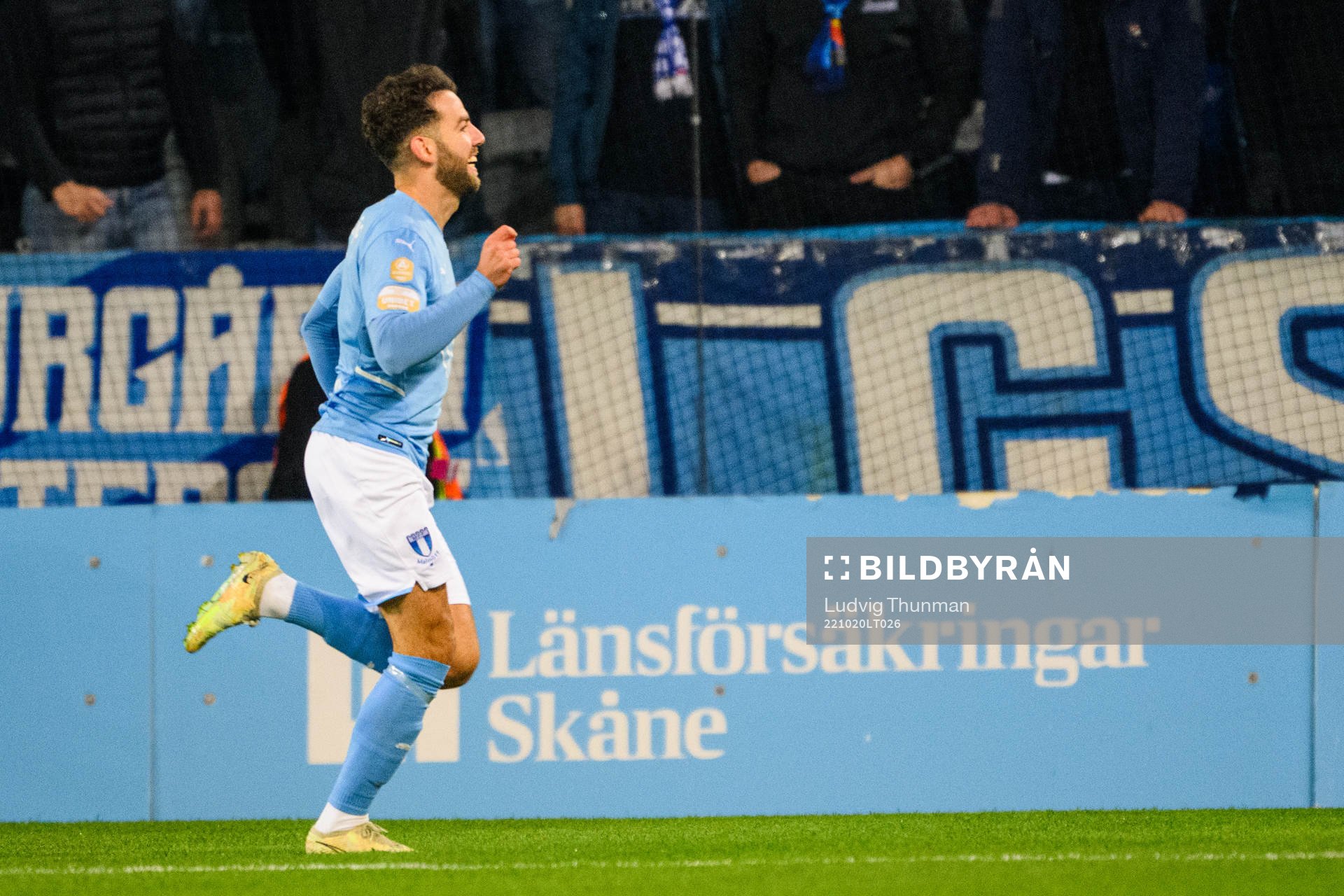 221020 Malmö FFs Erdal Rakip jublar