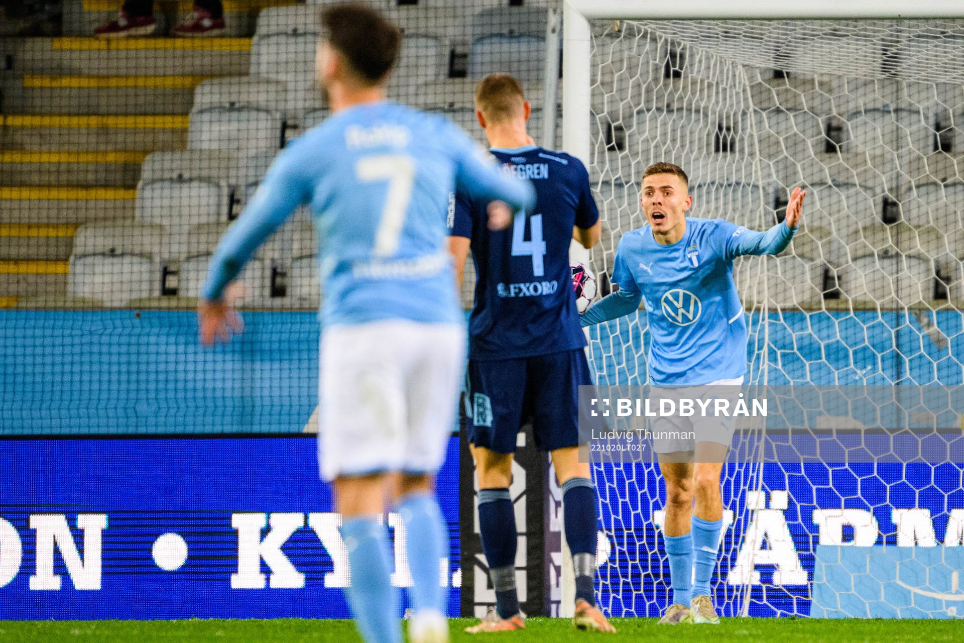 Malmö FFs Patriot Sejdiu reagerar