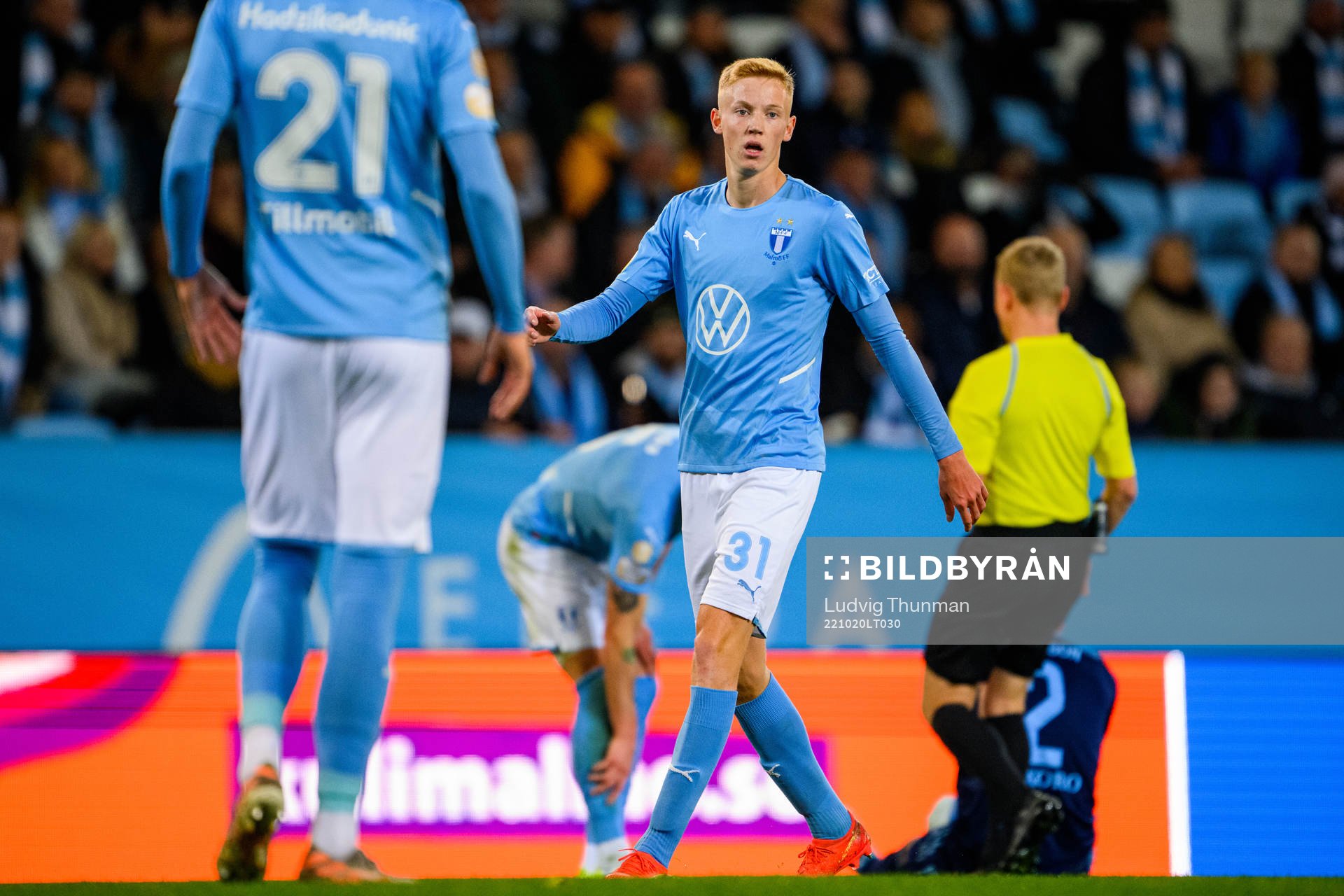 Malmö FFs Hugo Larsson